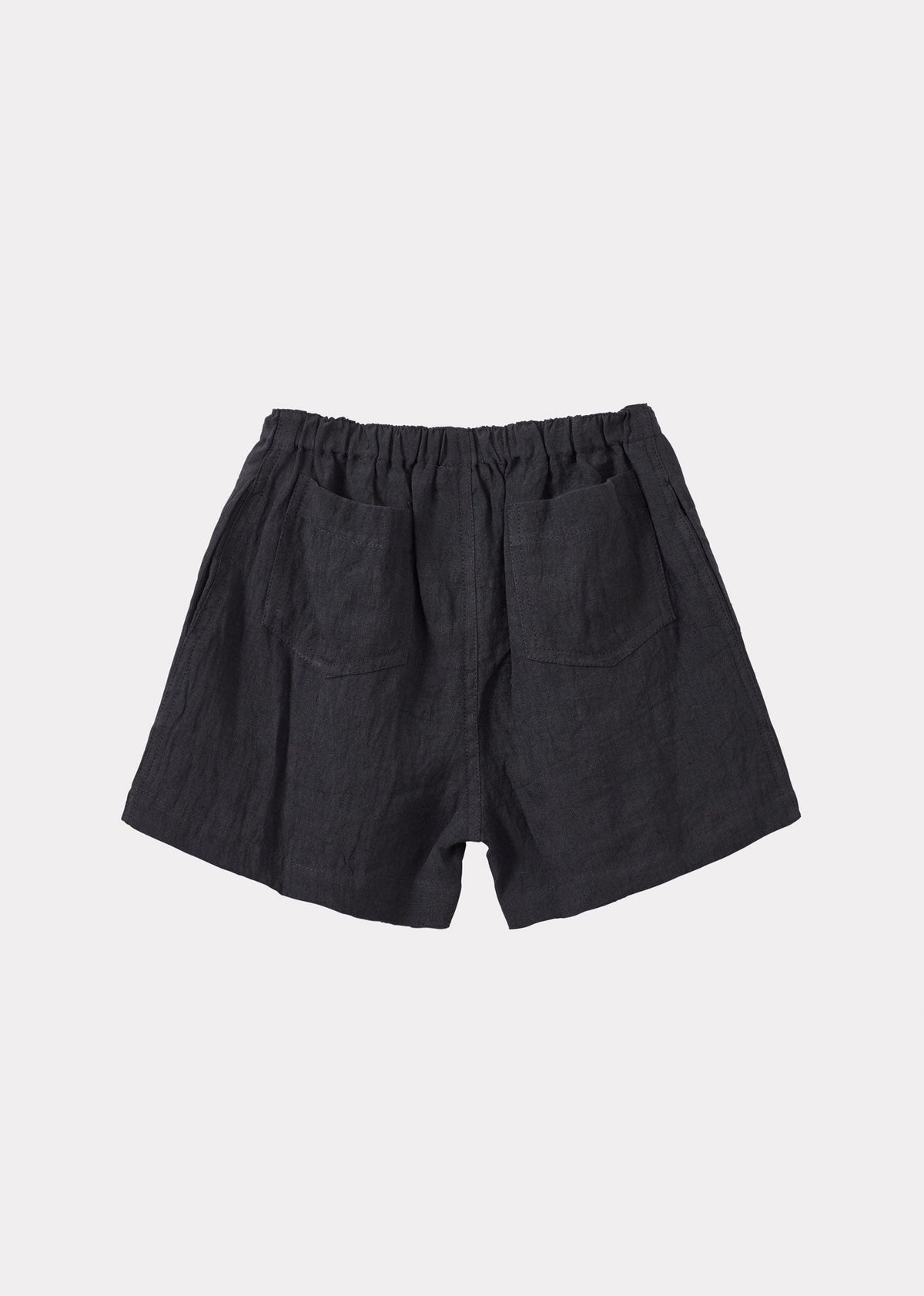 BAMBOO キッズ シャツ&ショートパンツセット – チャコール