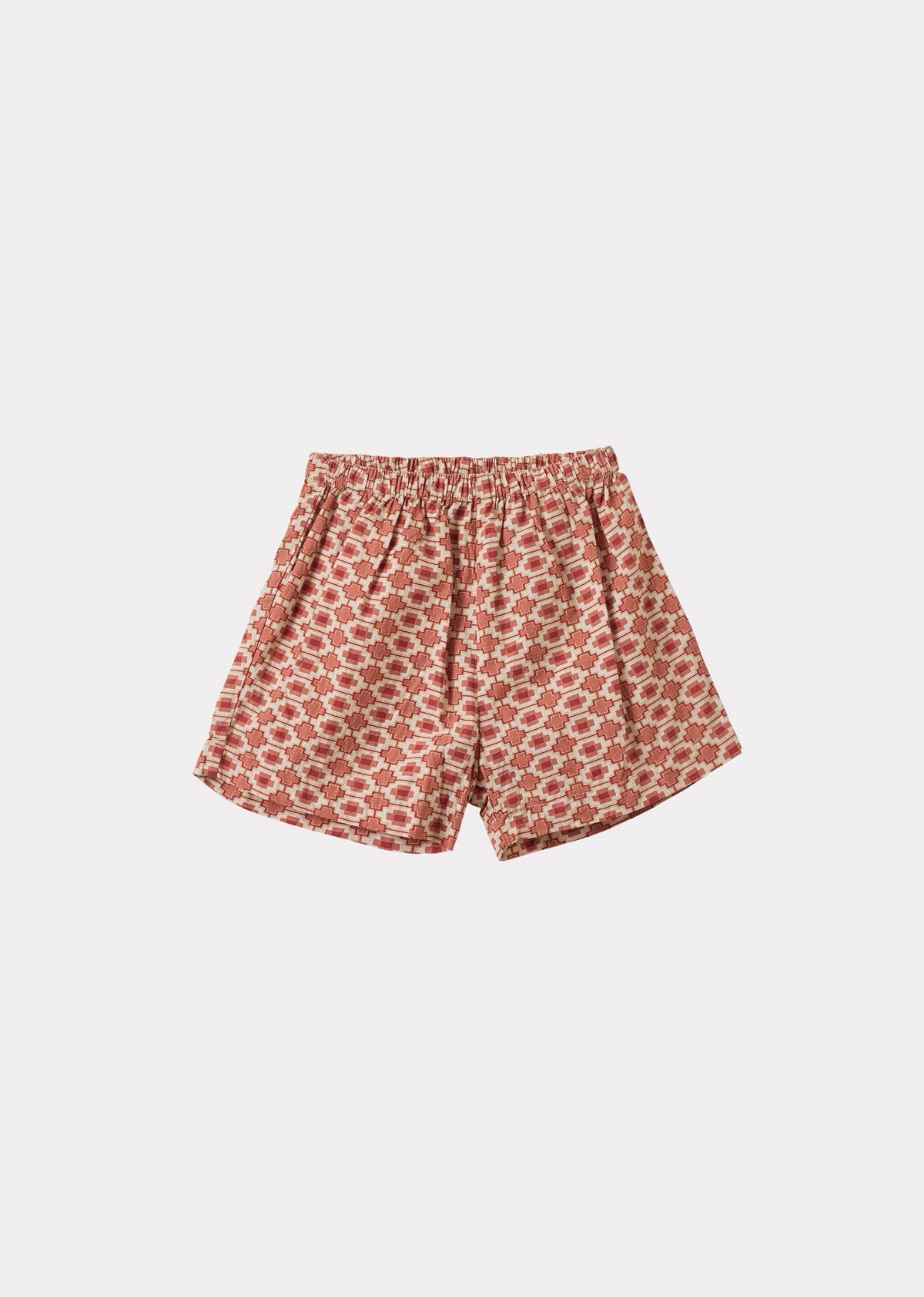 BAMBOO ベビー シャツ&ショートパンツセット – カレイドスコーププリント