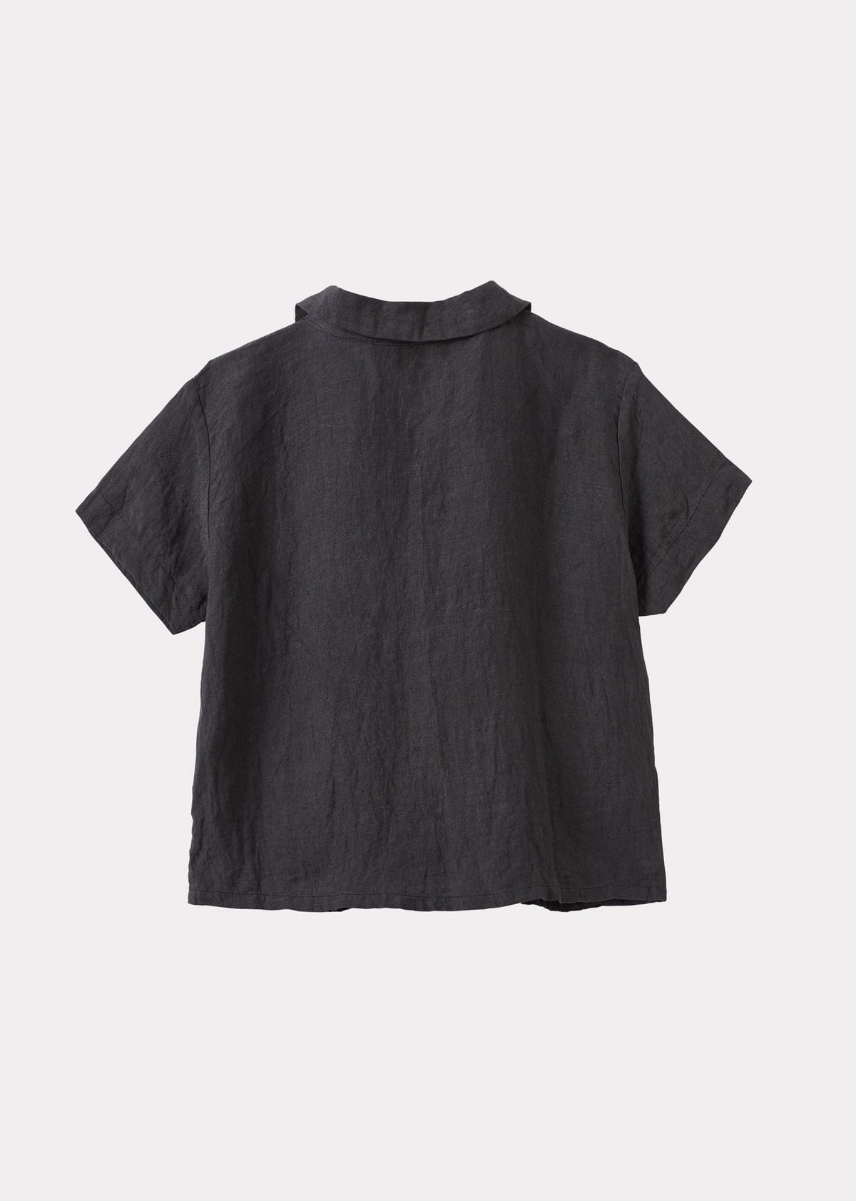 BAMBOO キッズ シャツ&ショートパンツセット – チャコール