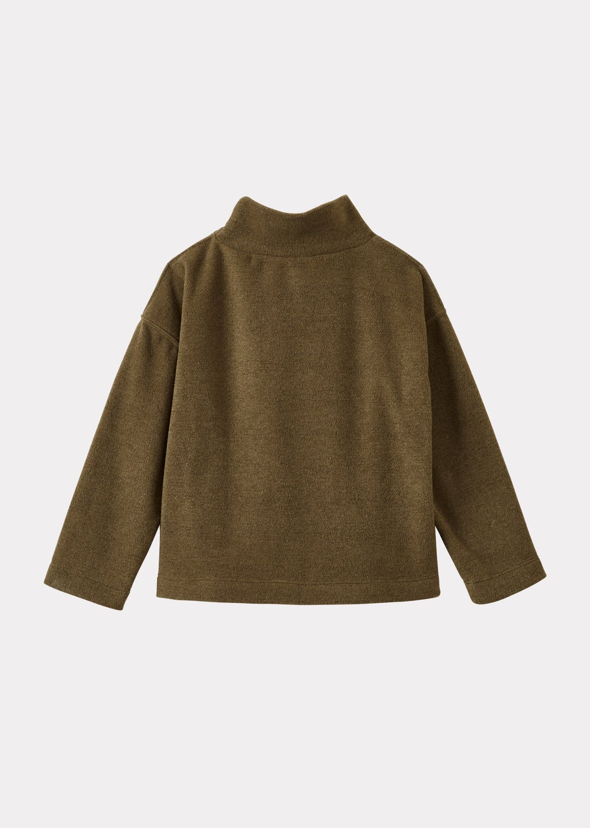 DROUBE キッズ フリーススウェットシャツ – オリーブ
