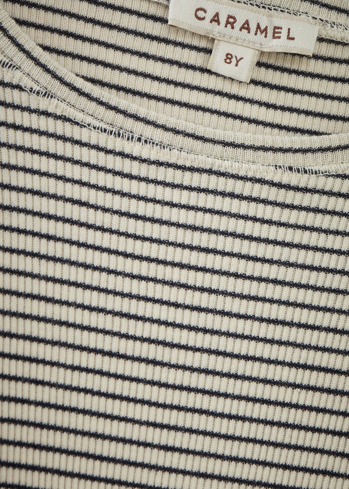 KISHON キッズ Tシャツ - ネイビー/クリーム