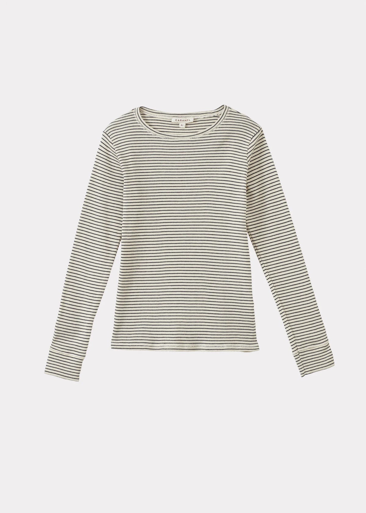KISHON キッズ Tシャツ - ネイビー/クリーム