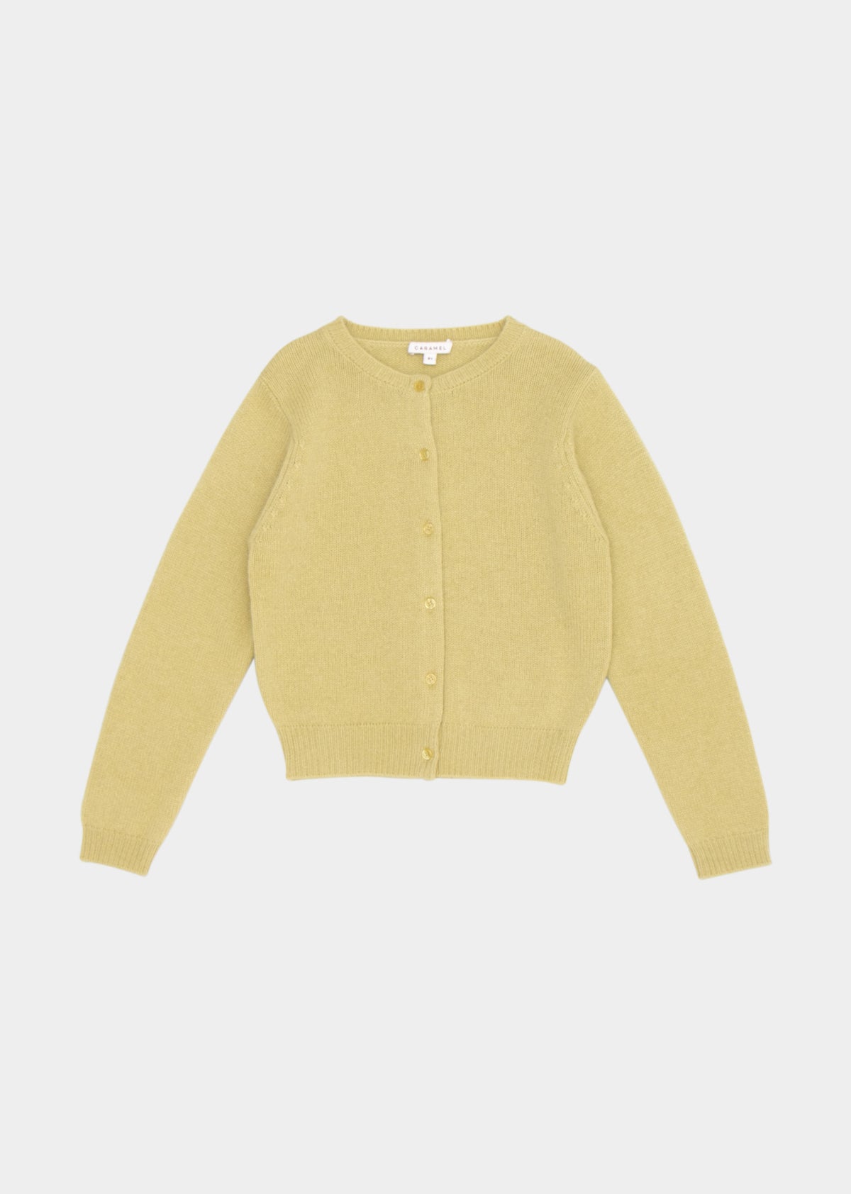 GADWELL キッズ カーディガン - ゴールデングリーン