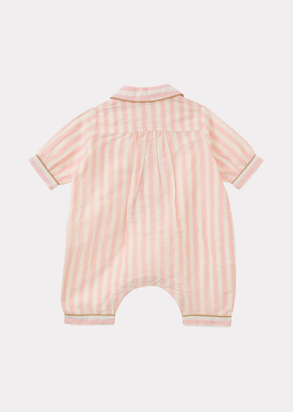 BABY PYJAMA CANDY PINK STRIPE