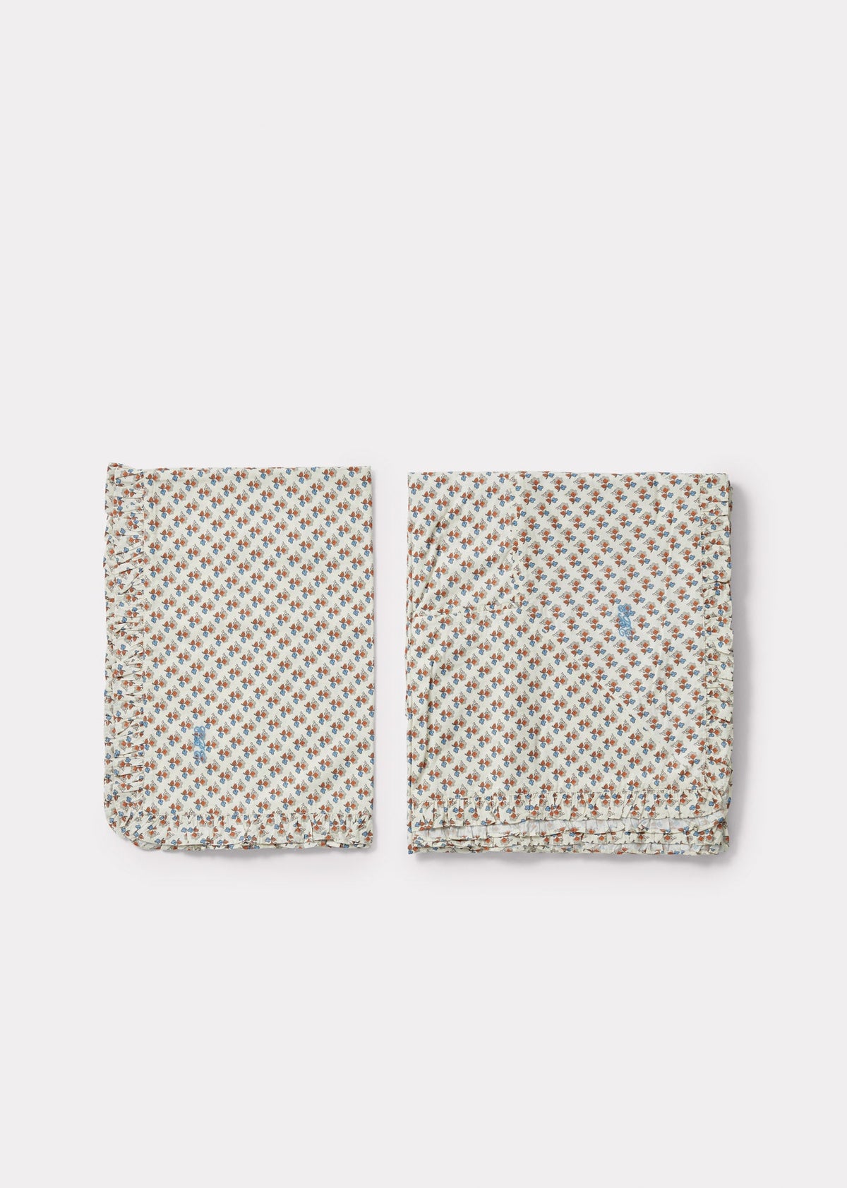 寝具 セット 100×120cm - 140X200CM - クリーム・ポージープリント