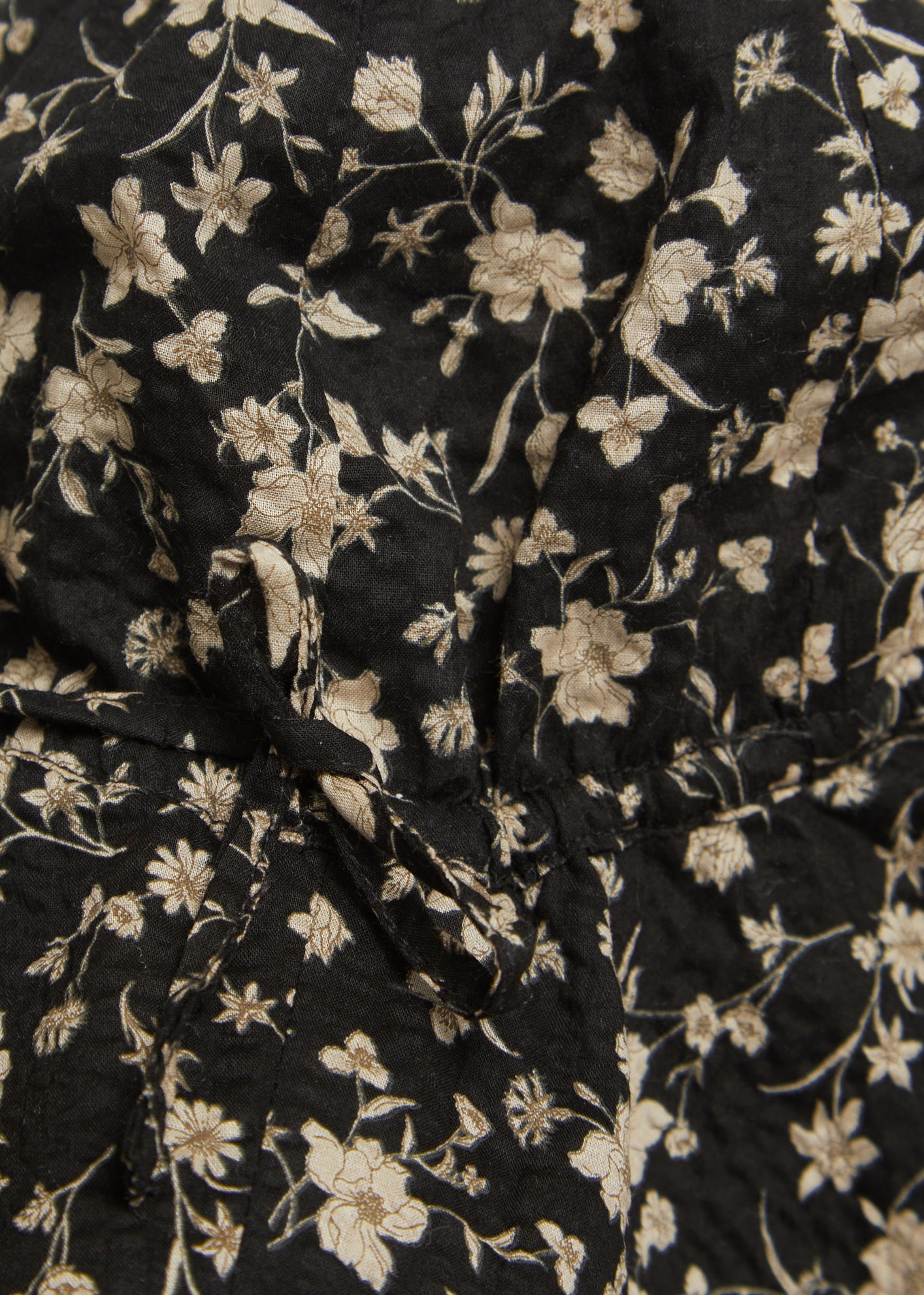 CADIA SUNHAT - BLACK FLORAL