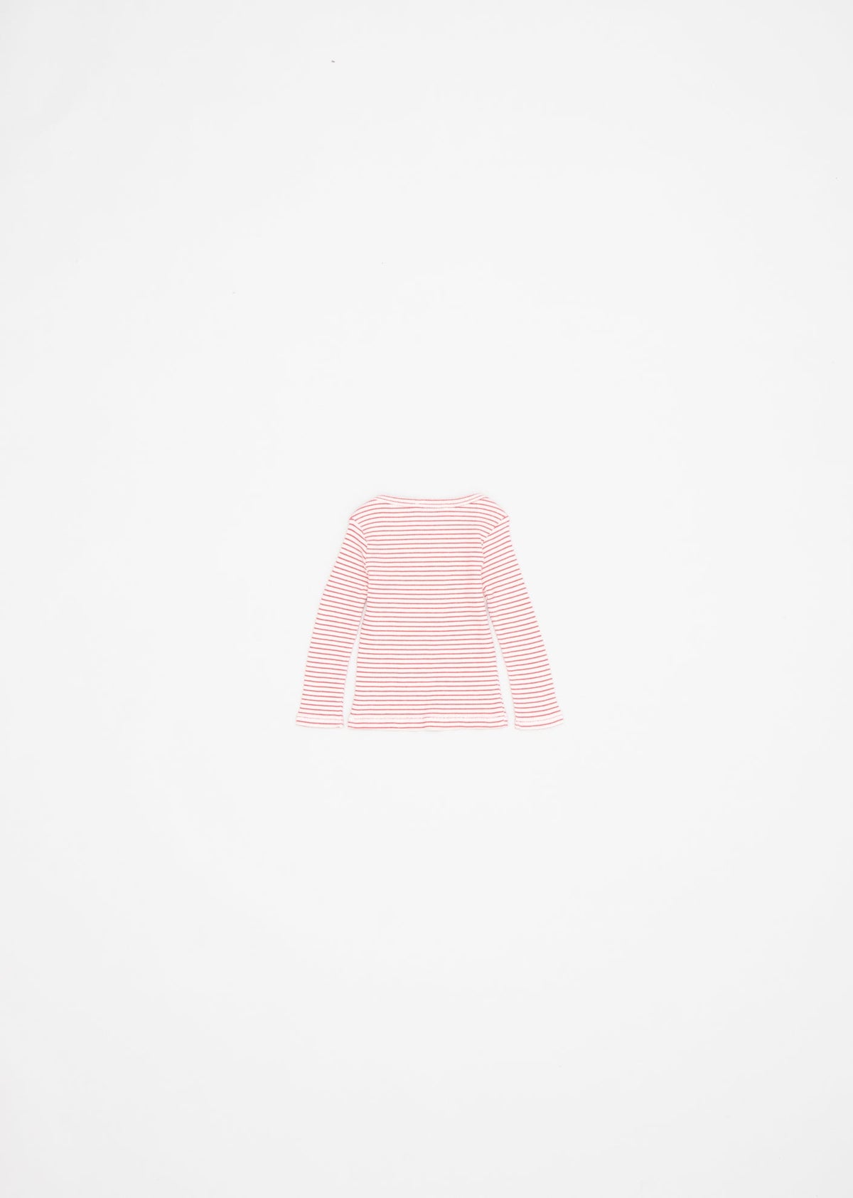 KISHON BABY T-SHIRT - REDCURRANT/CREAM 2