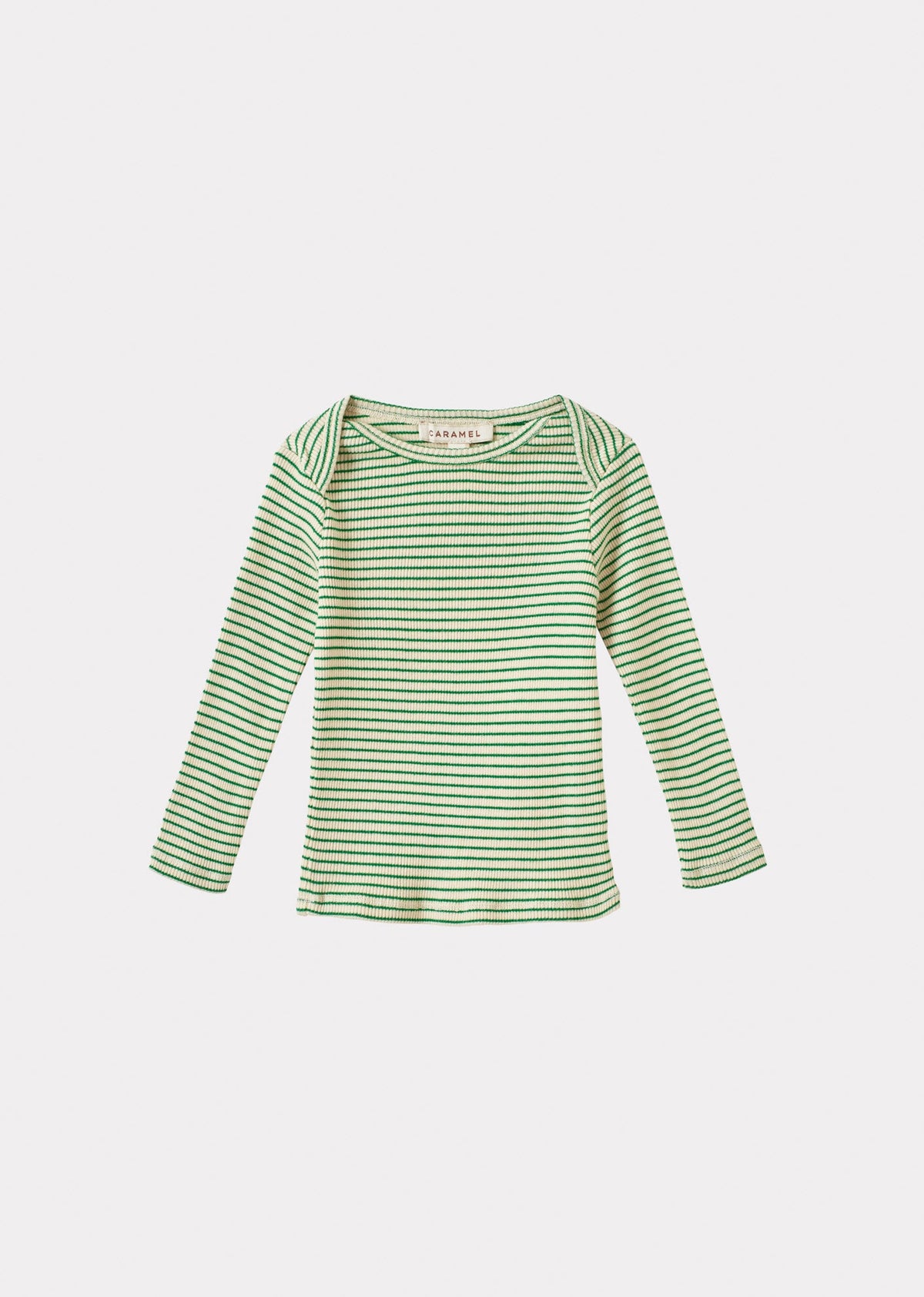 KISHON ベビー Tシャツ - エメラルドグリーン/クリーム