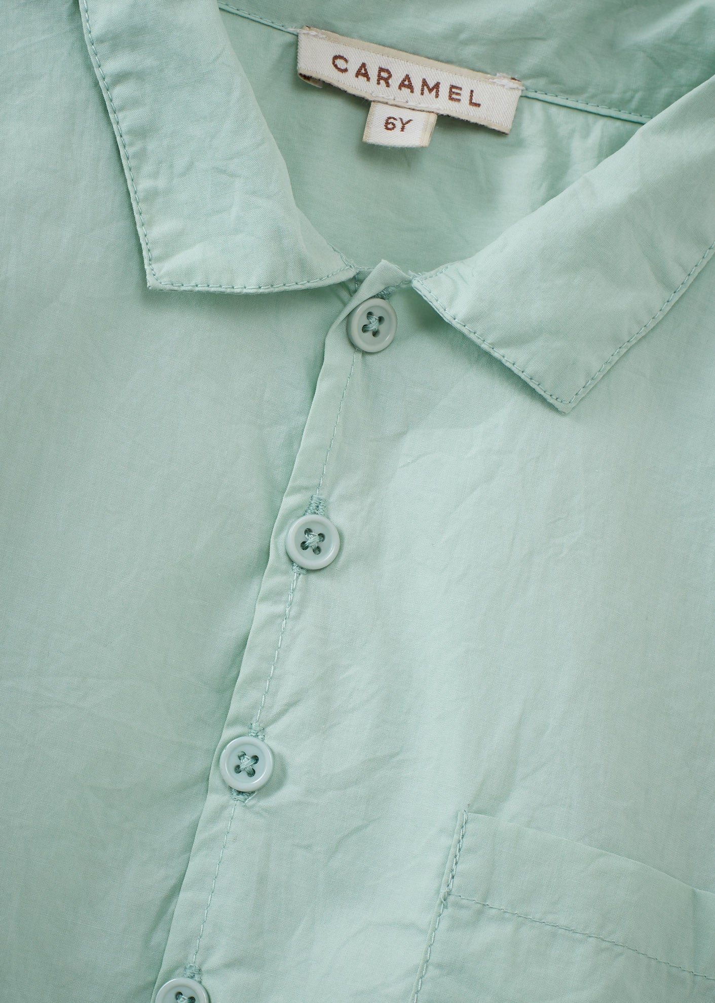 BULLSHARK CHILDRENS COTTON SHIRT - MINT