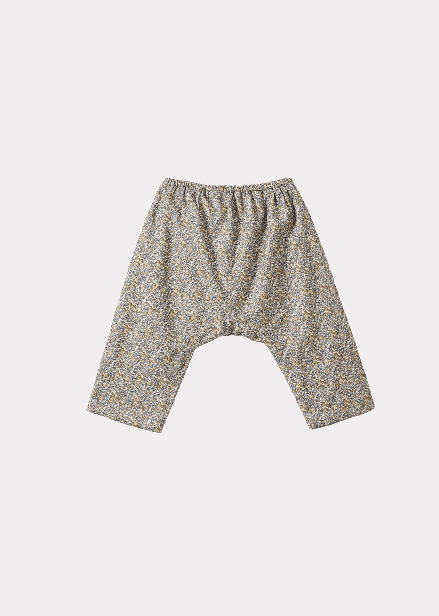 FICUS BABY COTTON TROUSERS - LIBERTY PETAL FRILL