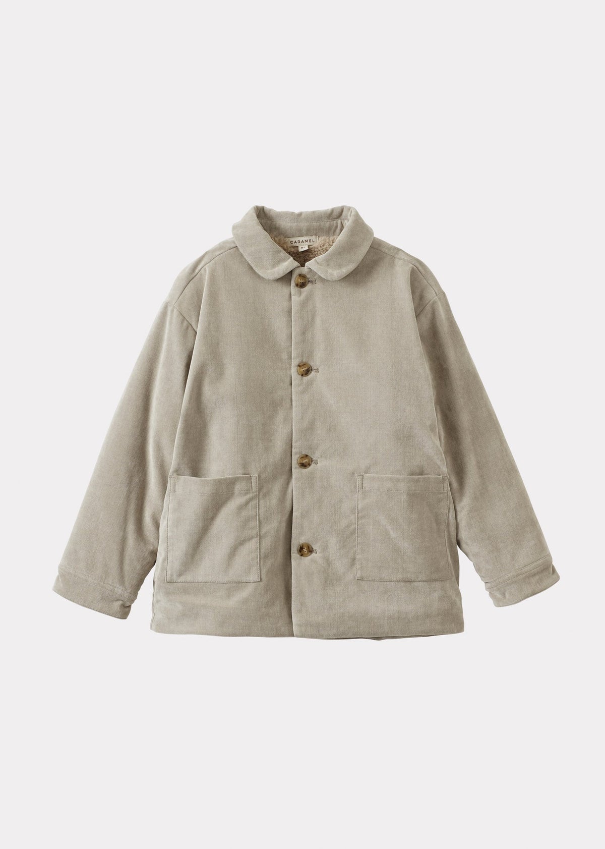 Caramel Luxury Clownfish Children's Cotton Mix Jacket - Grey