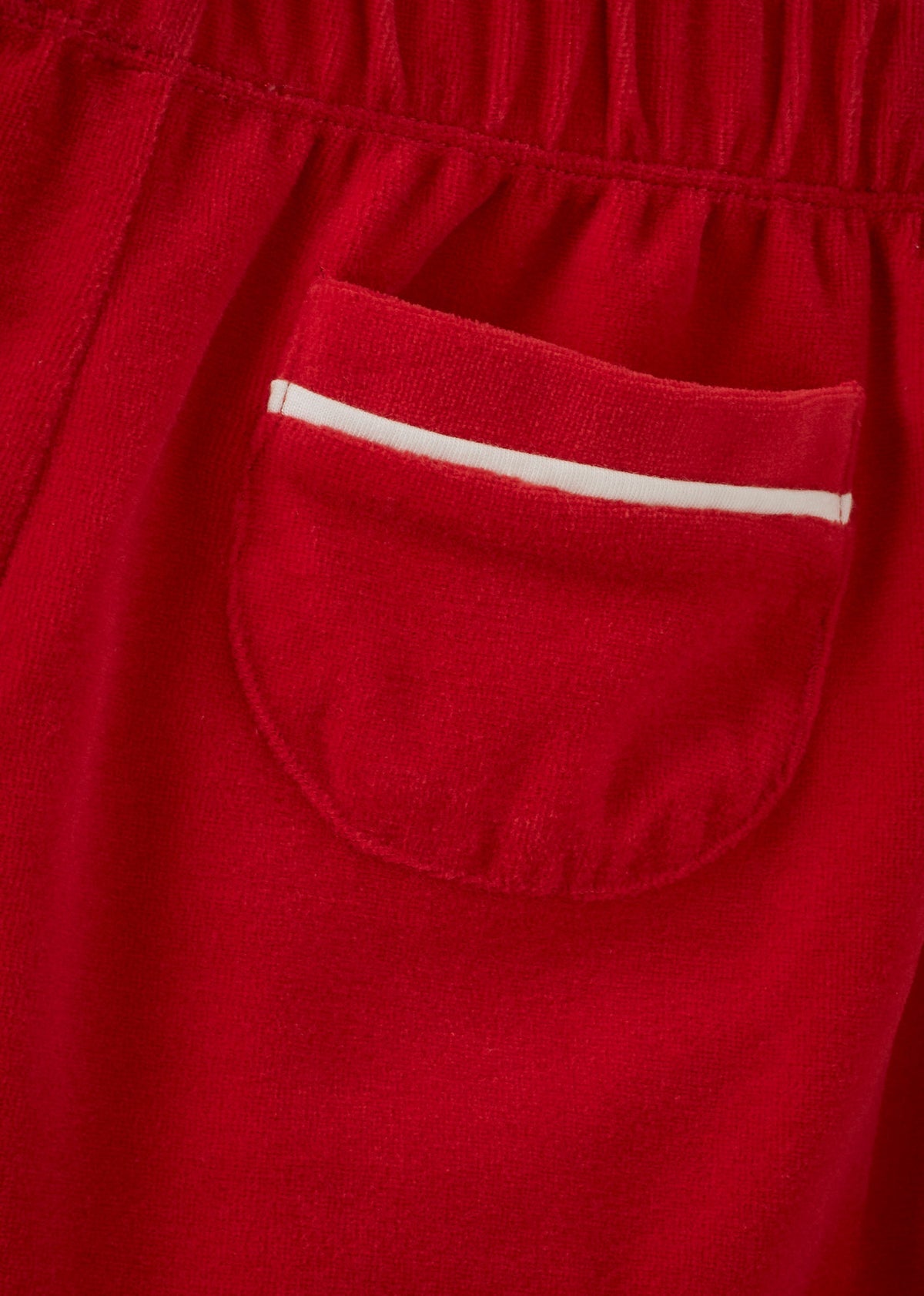 SONNY CHILDRENS TOWELLING SHORTS - RED