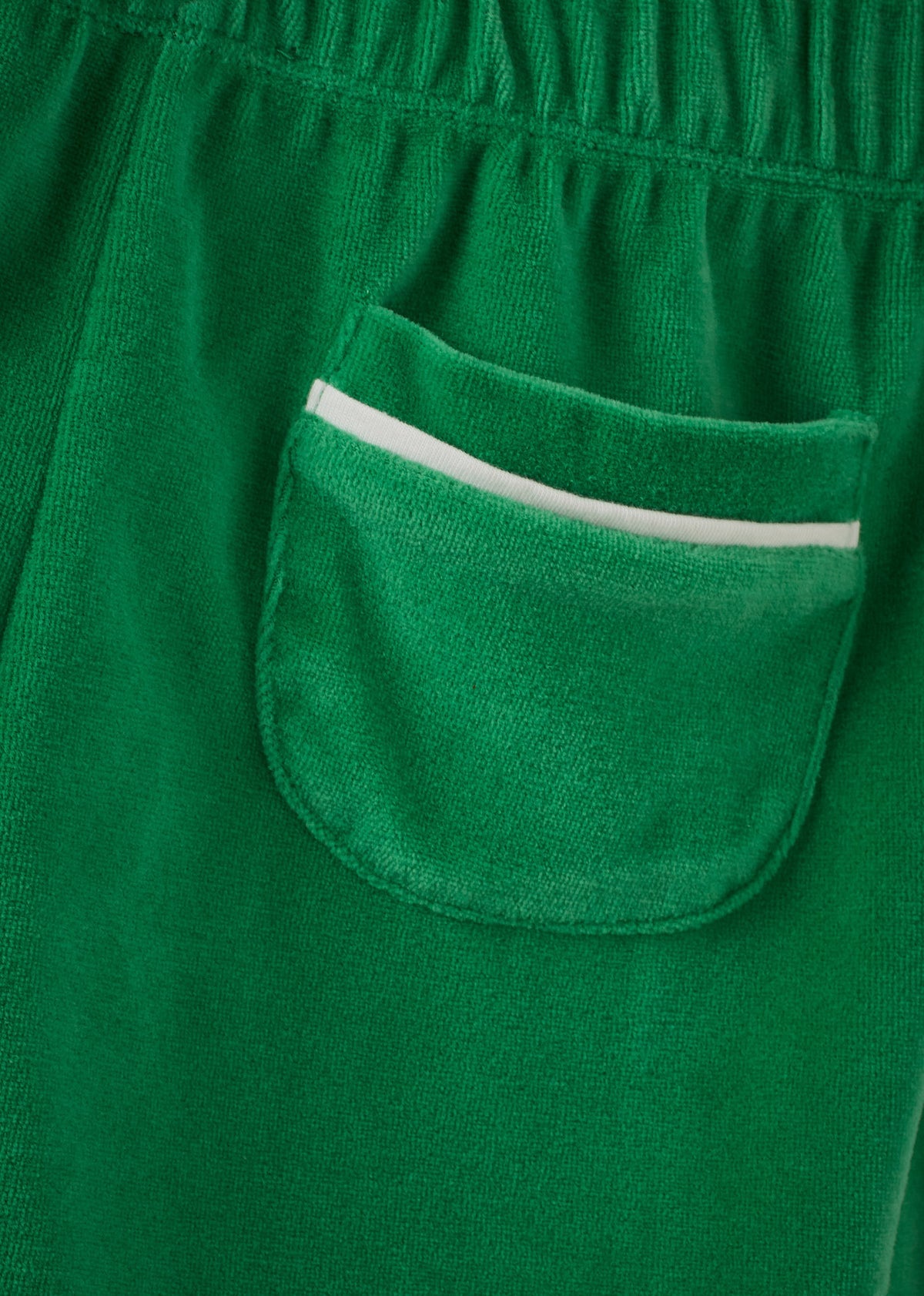 SONNY CHILDRENS TOWELLING SHORTS - GREEN