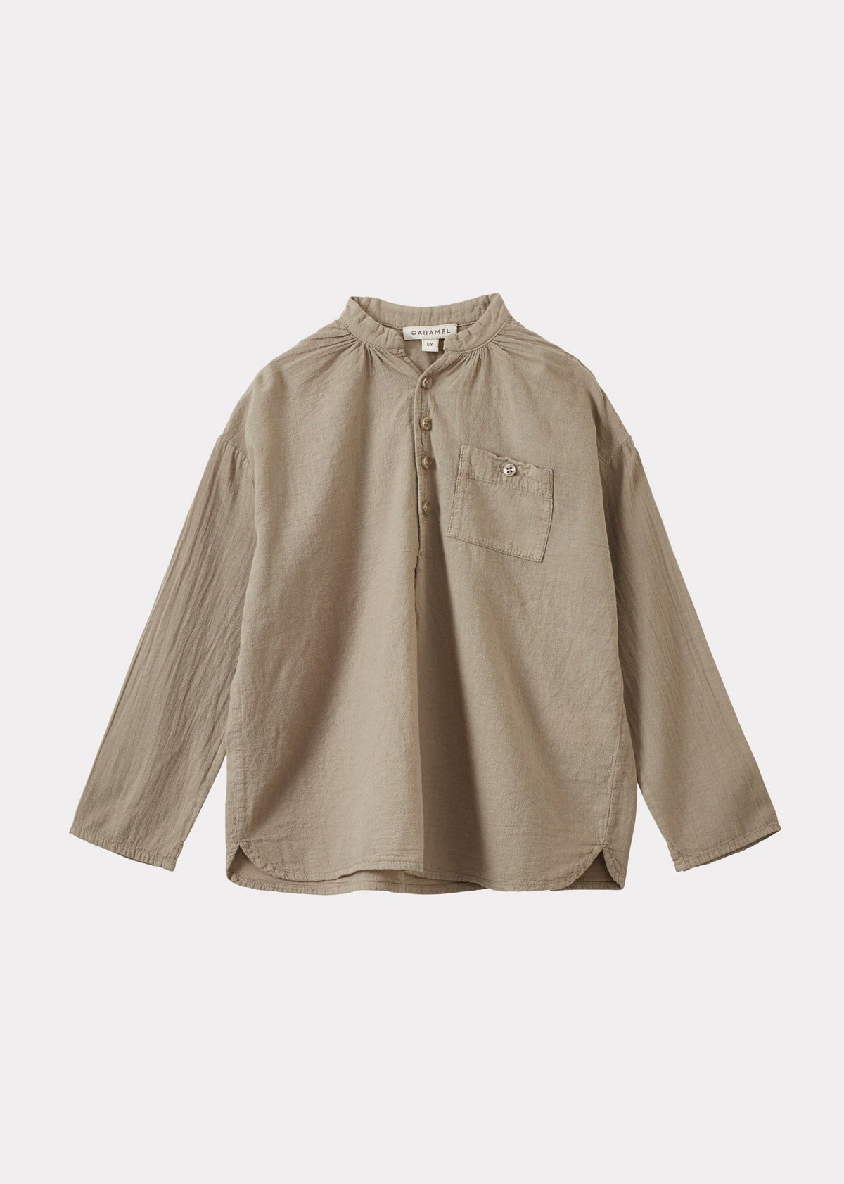 ADONIS キッズ コットンシャツ – トープ
