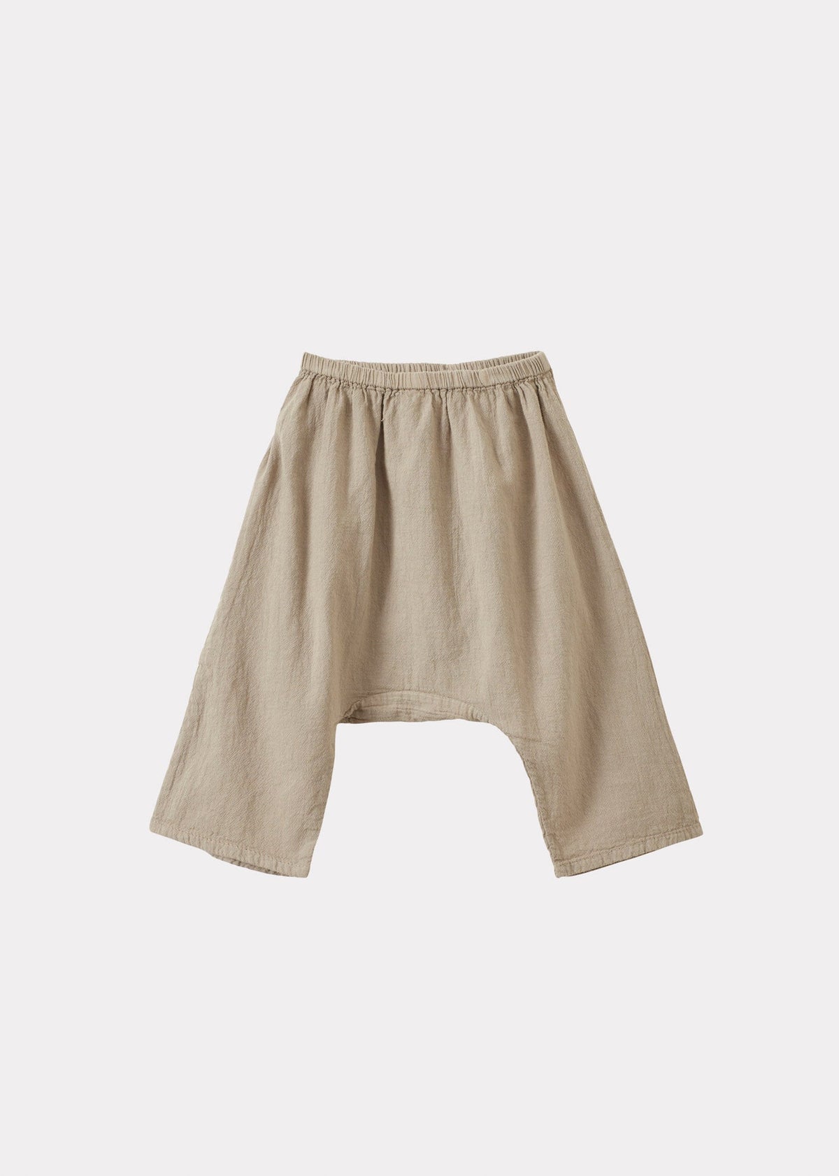 BAMBOO ベビー シャツ＆パンツセット – トープ