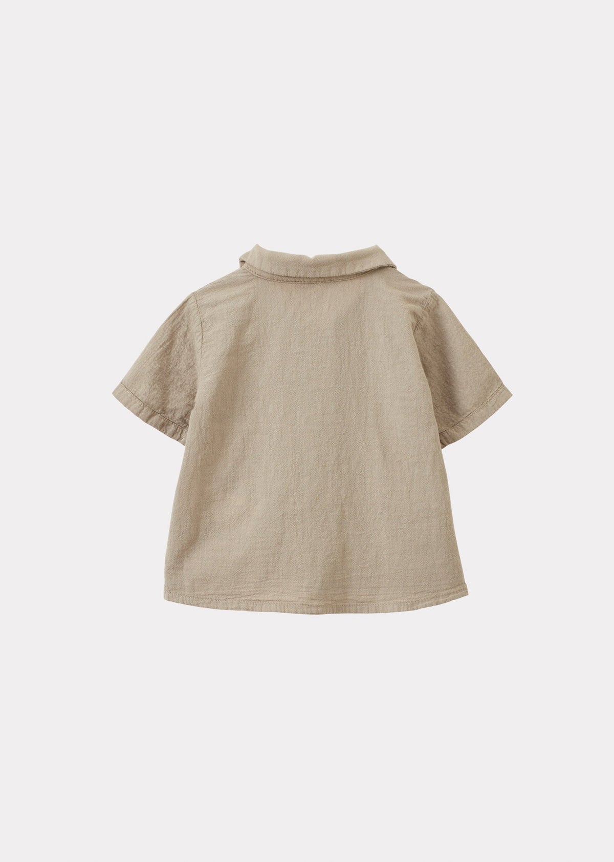 BAMBOO ベビー シャツ＆パンツセット – トープ