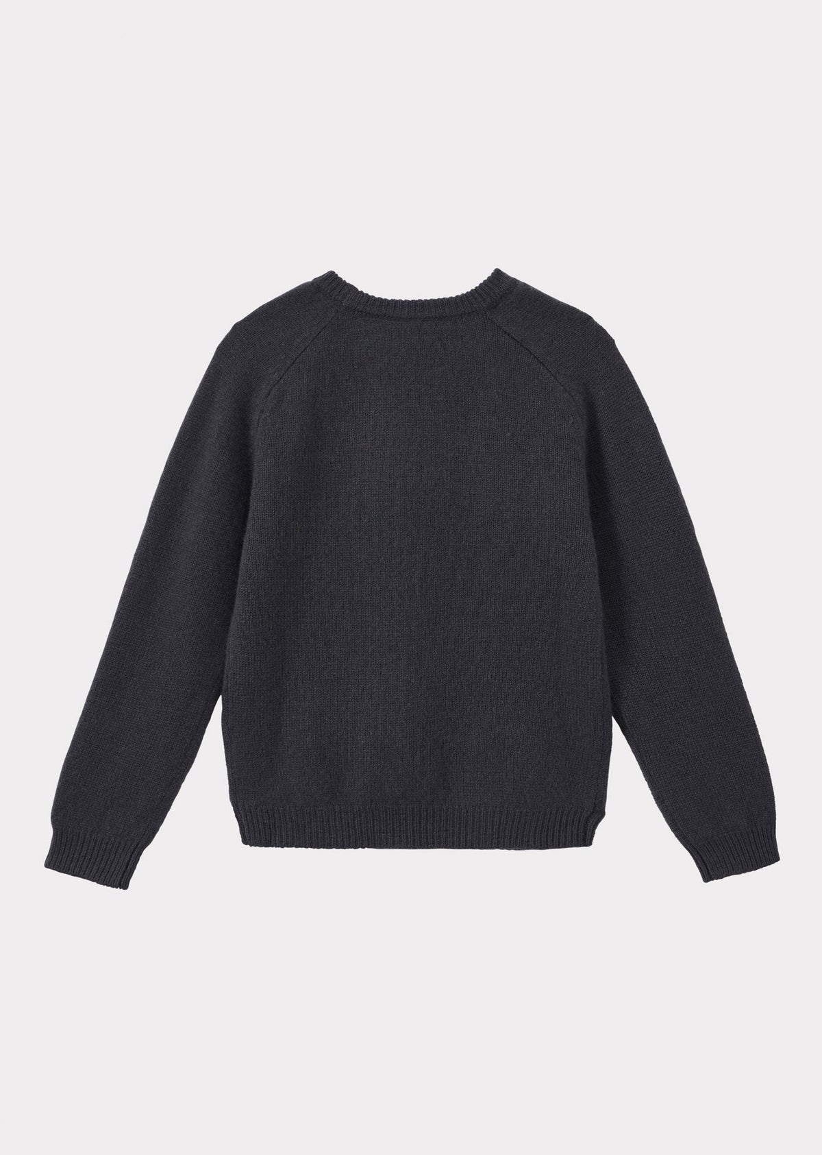 POA キッズ カシミヤセーター – チャコール