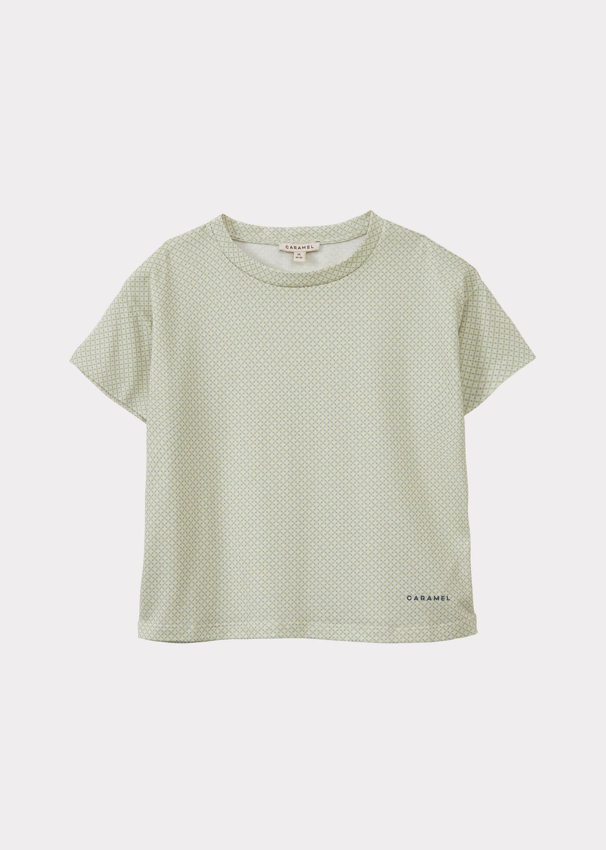 AHIPA キッズ コットンTシャツ – ディッツィー ジオプリント