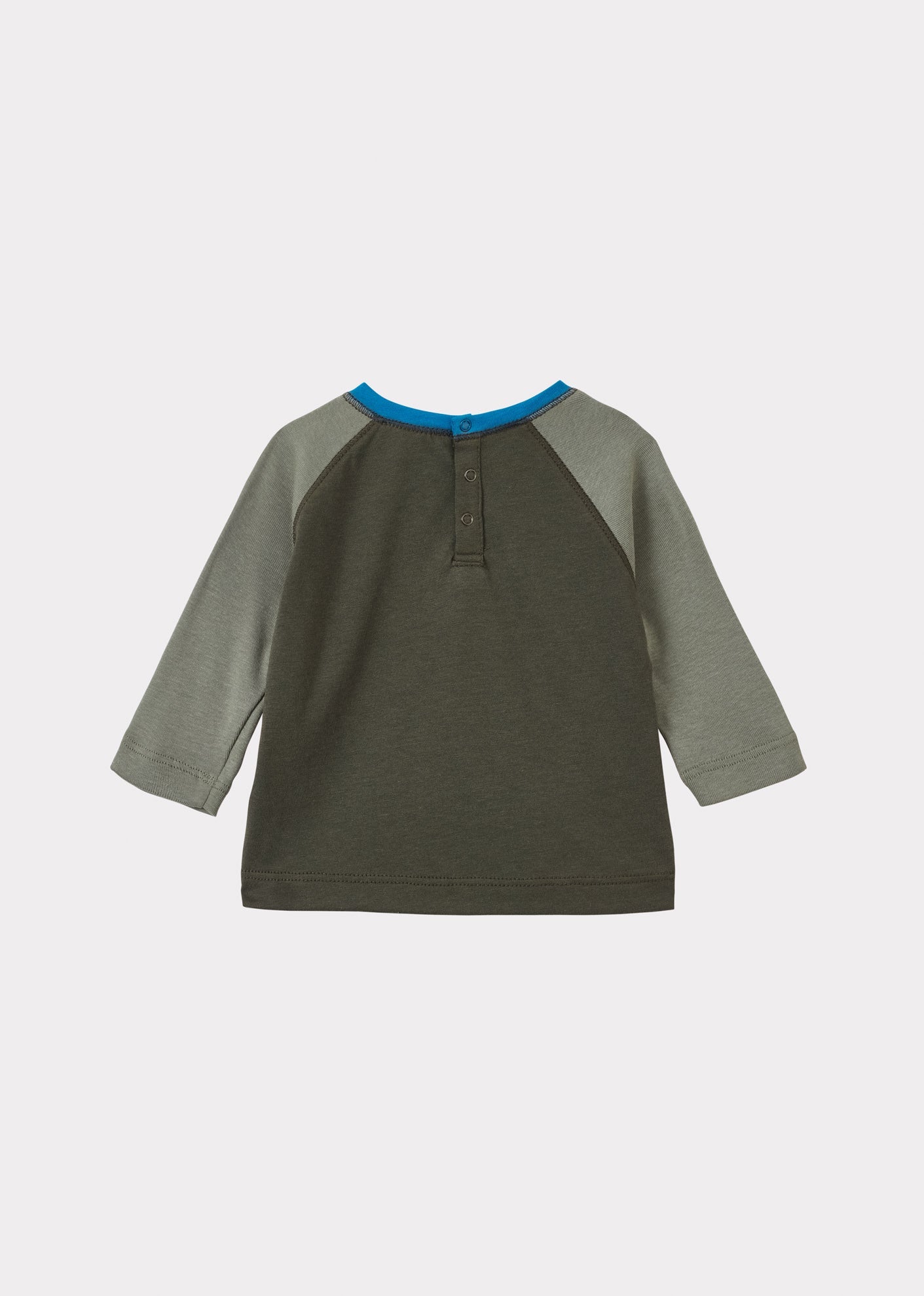 AXEL BABY T-SHIRT - KHAKI / SOFT GREEN / BLUE