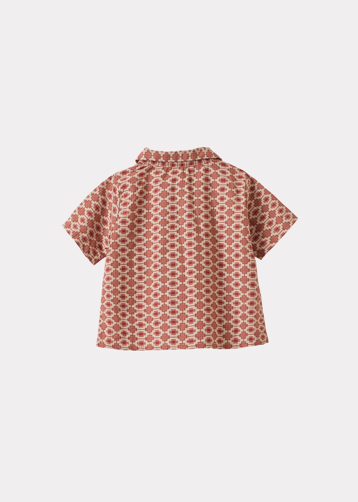 BAMBOO ベビー シャツ＆ショートパンツセット – カレイドスコーププリント