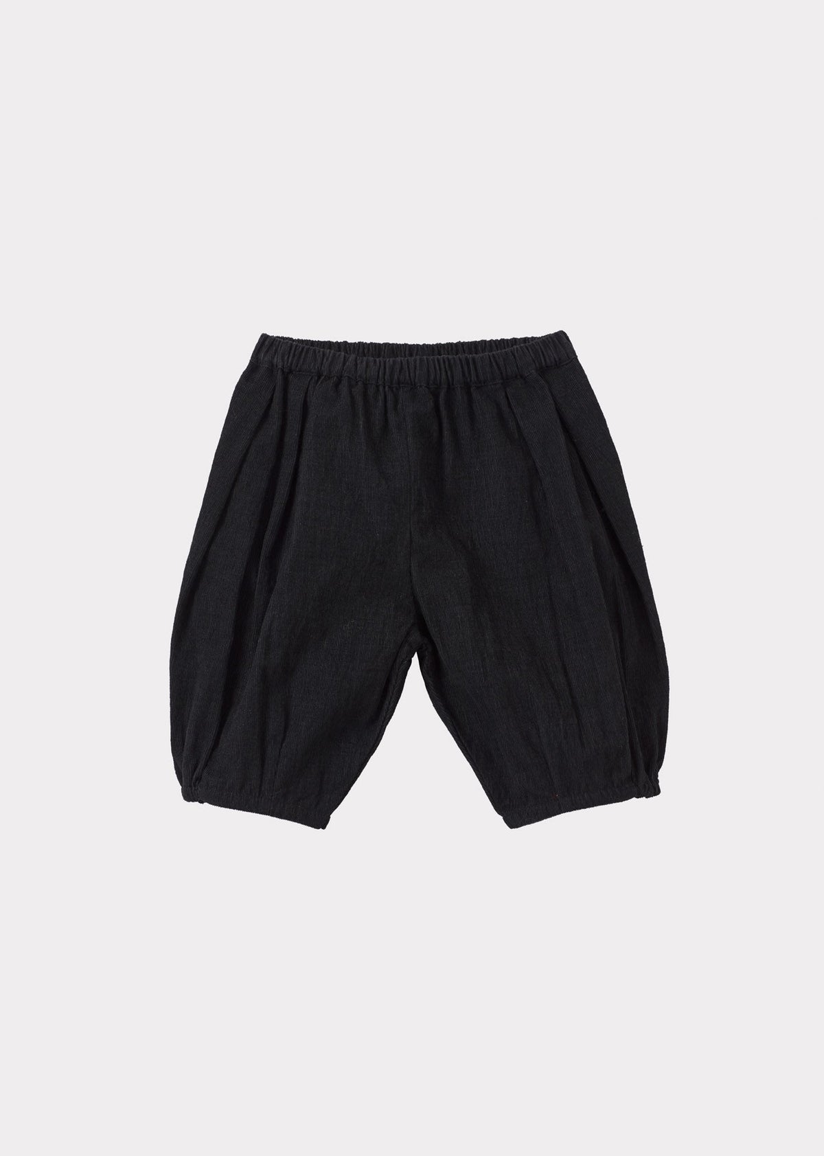 Caramel Luxury Bobby Baby Cotton Trousers - Black