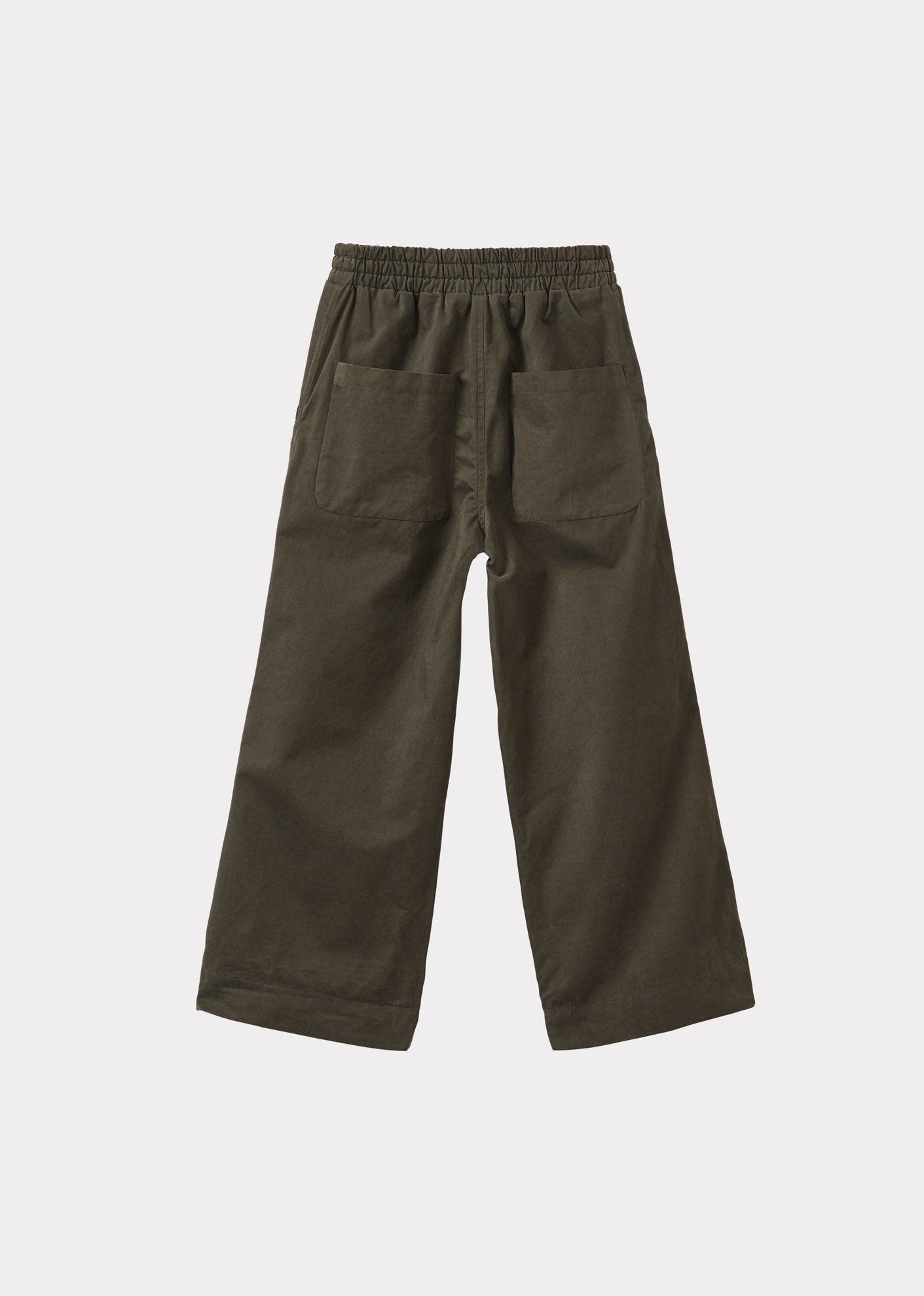 CAPER CHILDREN'S COTTON TWILL TROUSERS - KHAKI