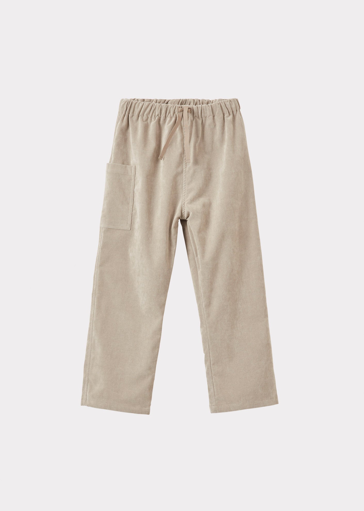 Caramel Luxury Chestnut Children's Cotton Mix Trousers - Grey