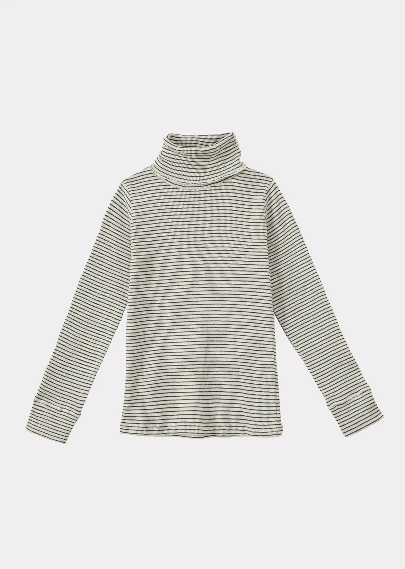 CLARO TURTLENECK KIDS TOP - NAVY/CREAM