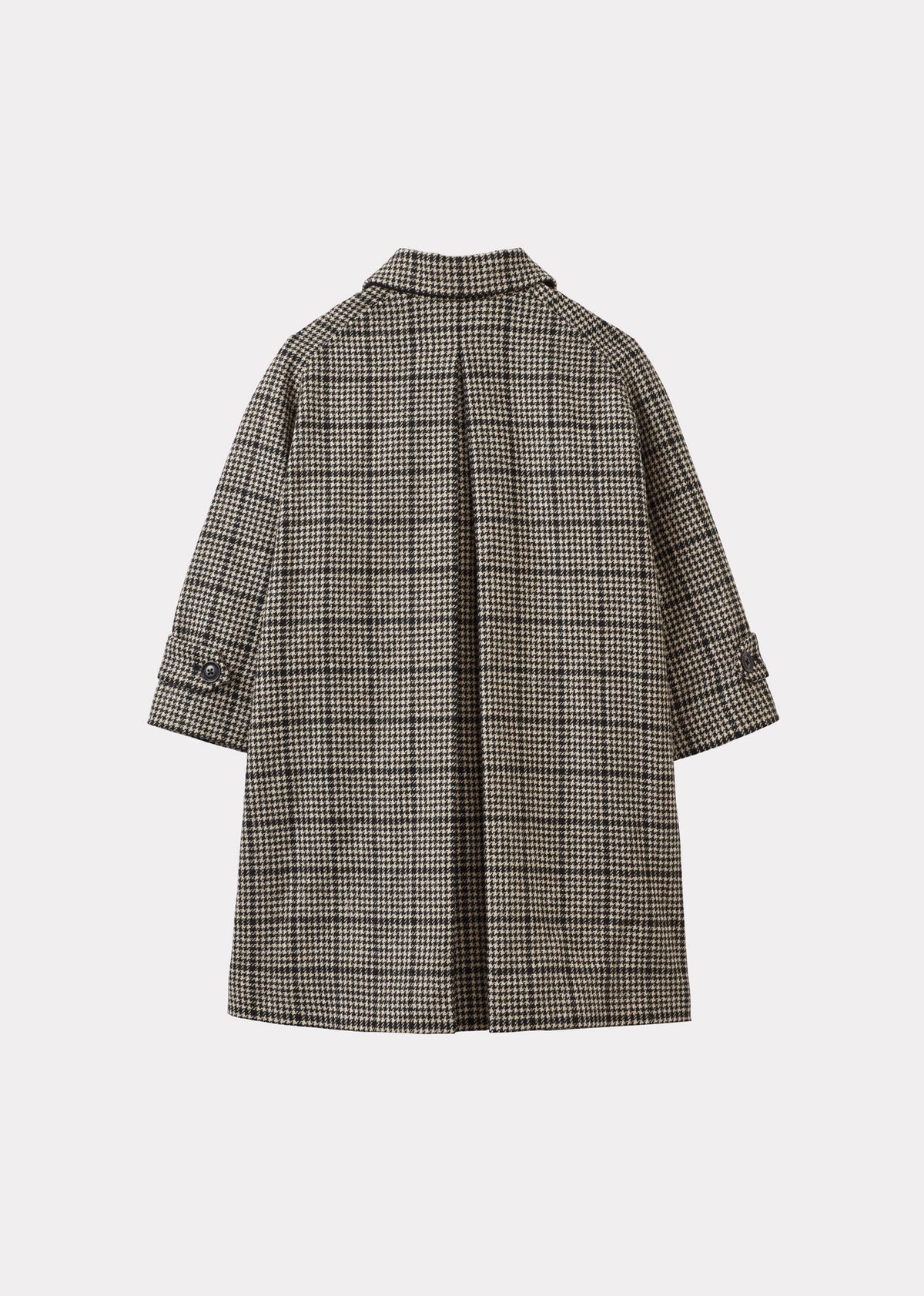 FELIX CHILDREN'S NEW WOOL COAT - HOUNDSTOOTH