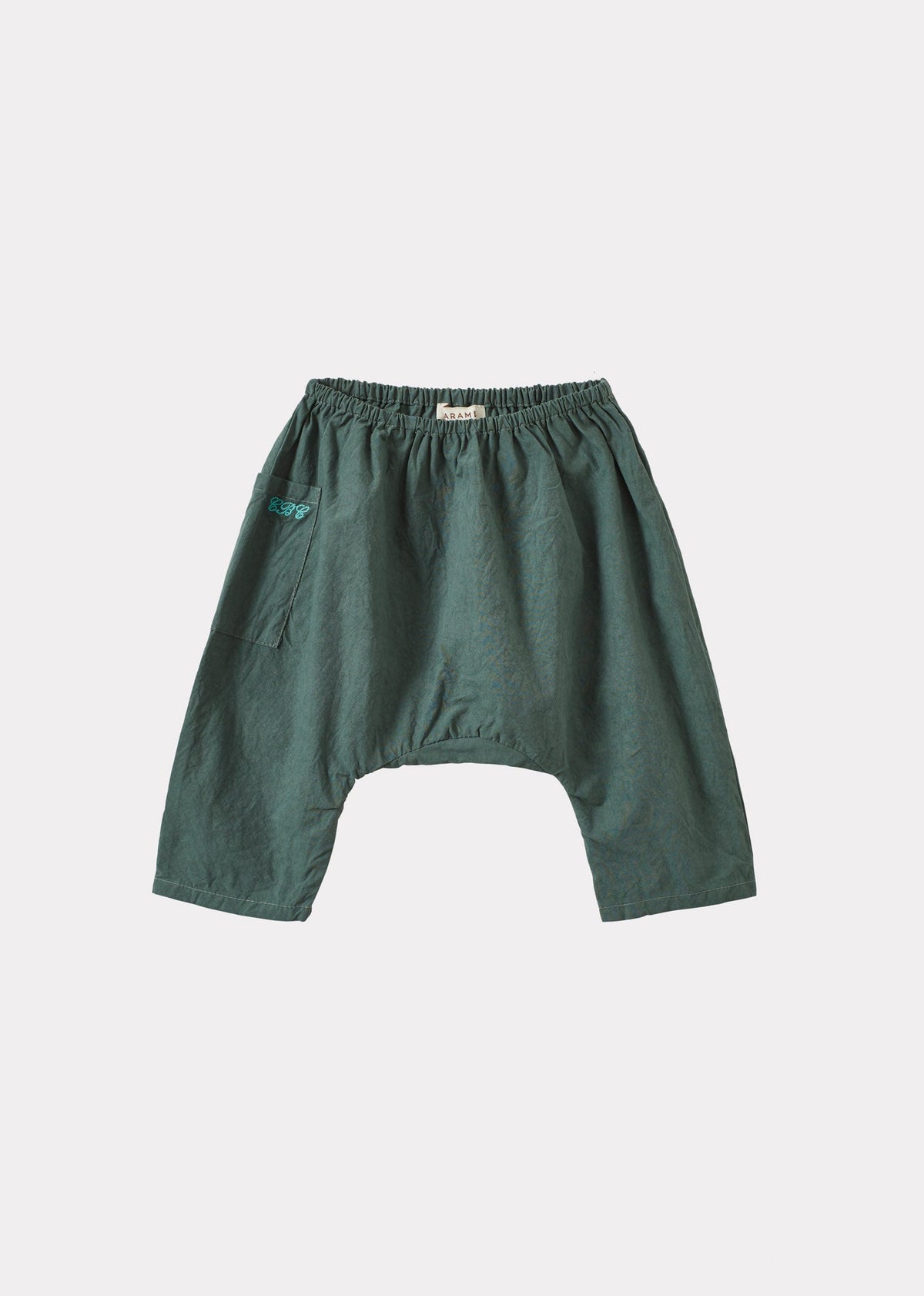 フィカス ベビー コットンパンツ – フォレストグリーン