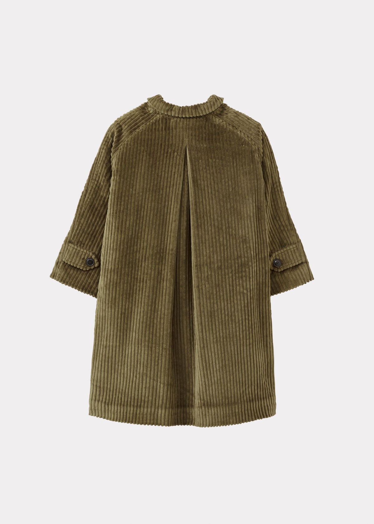 FINLEY CHILDREN'S COTTON CORDUROY COAT - KHAKI