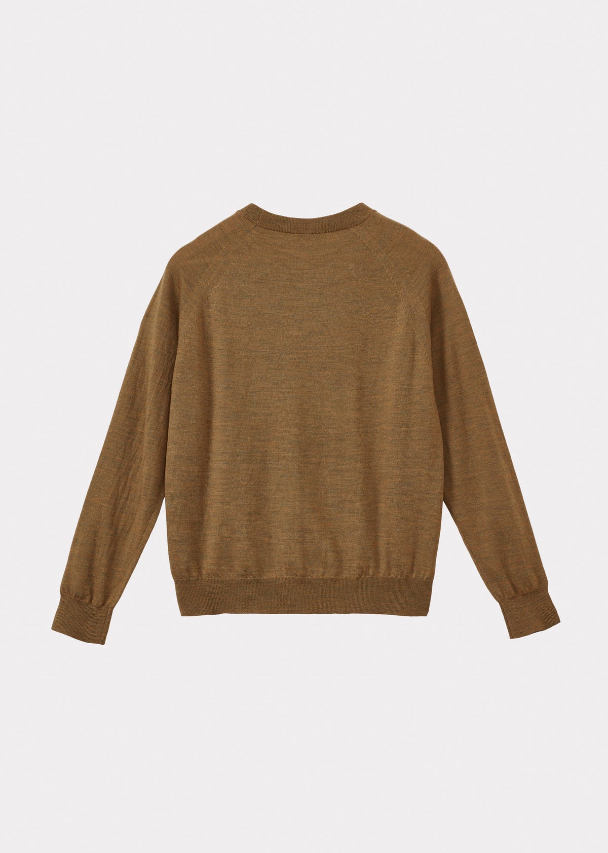 KEIRA WOMEN'S MERINO WOOL JUMPER - OCHRE