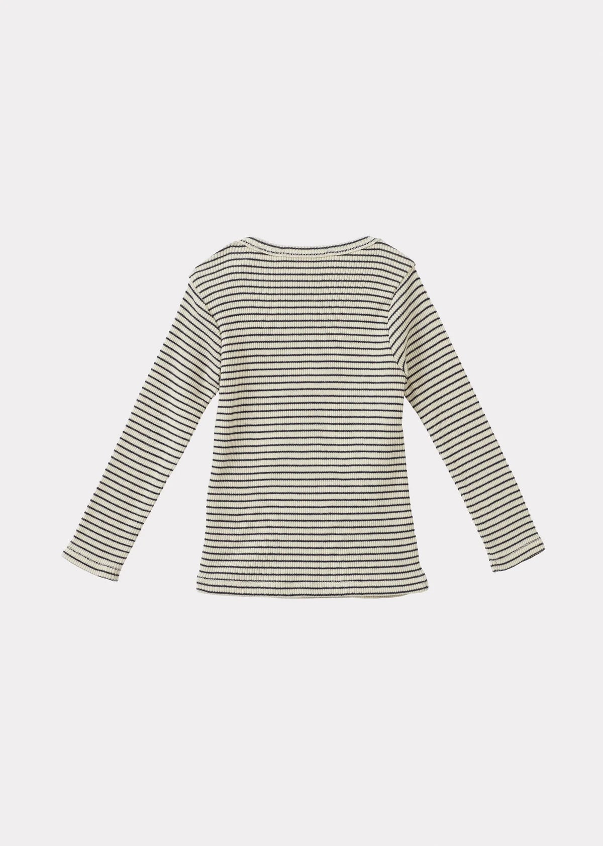 KISHON ベビー Tシャツ - ネイビー／クリーム