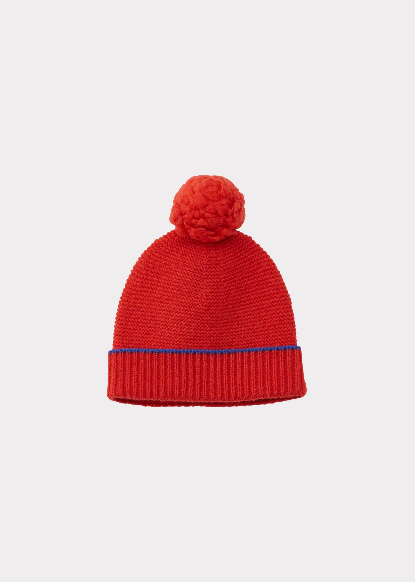 Caramel Luxury Laurel Children's Wool Mix Hat - Red