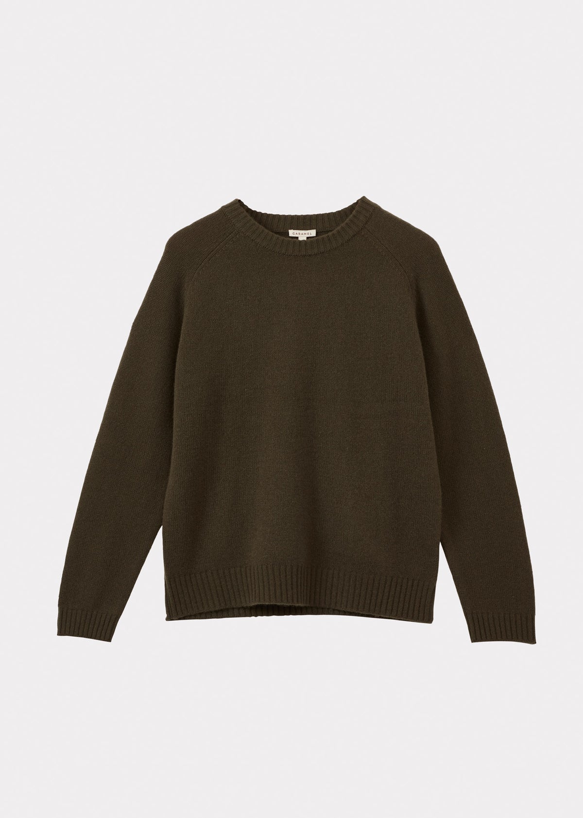 POA WOMEN'S CASHMERE JUMPER - OLIVE