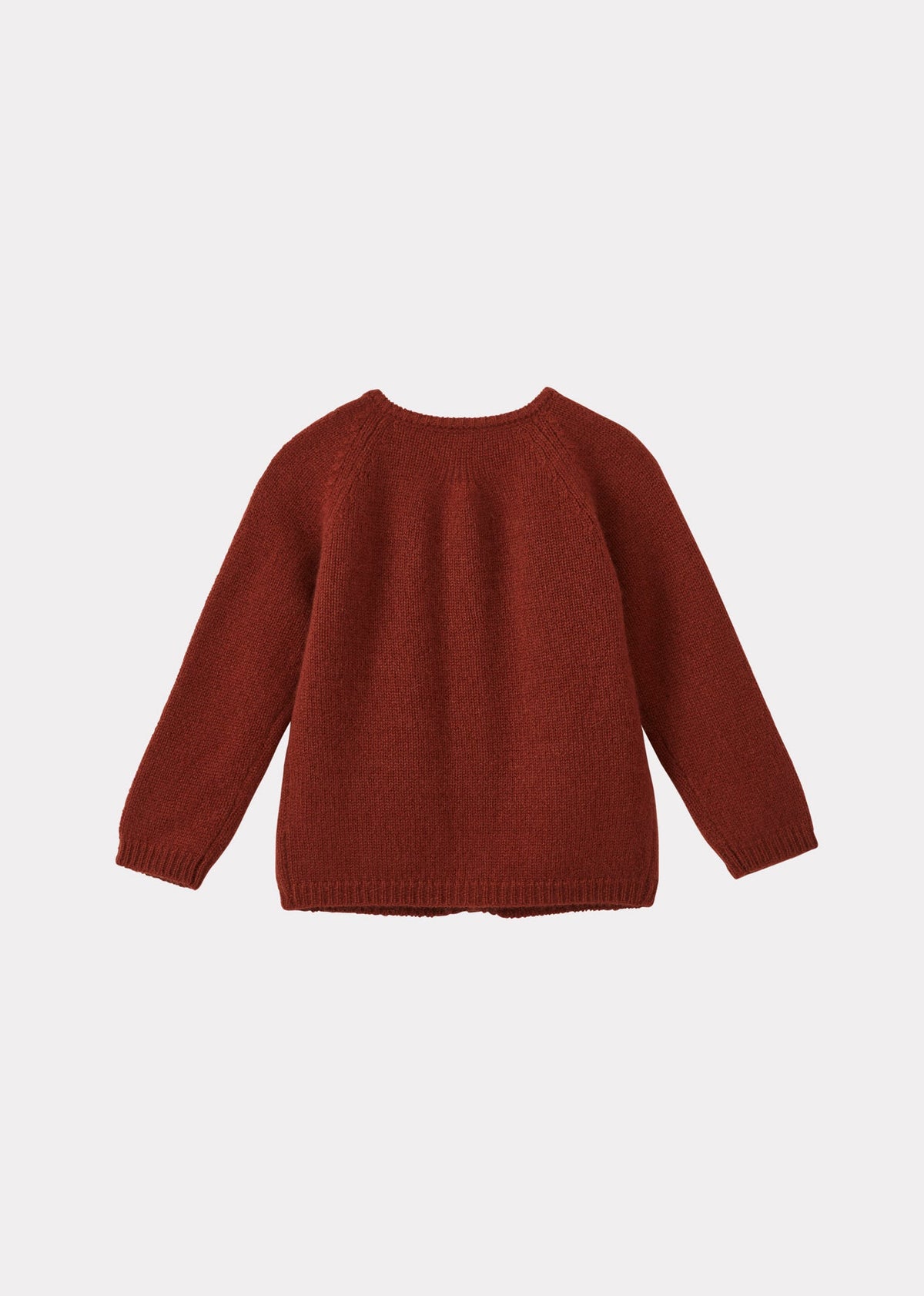 ROSA ベビー カシミヤカーディガン – シナモン