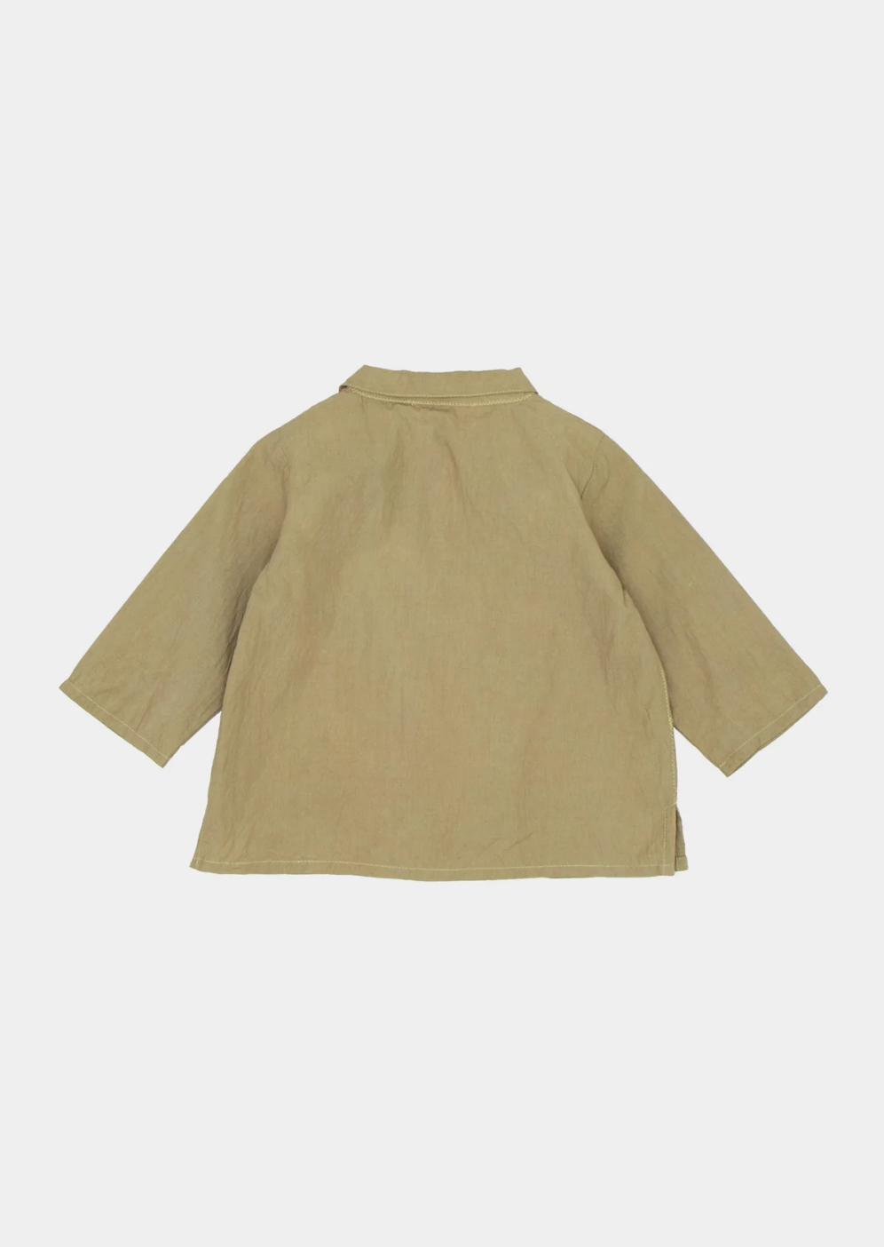 PIPER BABY SHIRT - LIGHT KHAKI