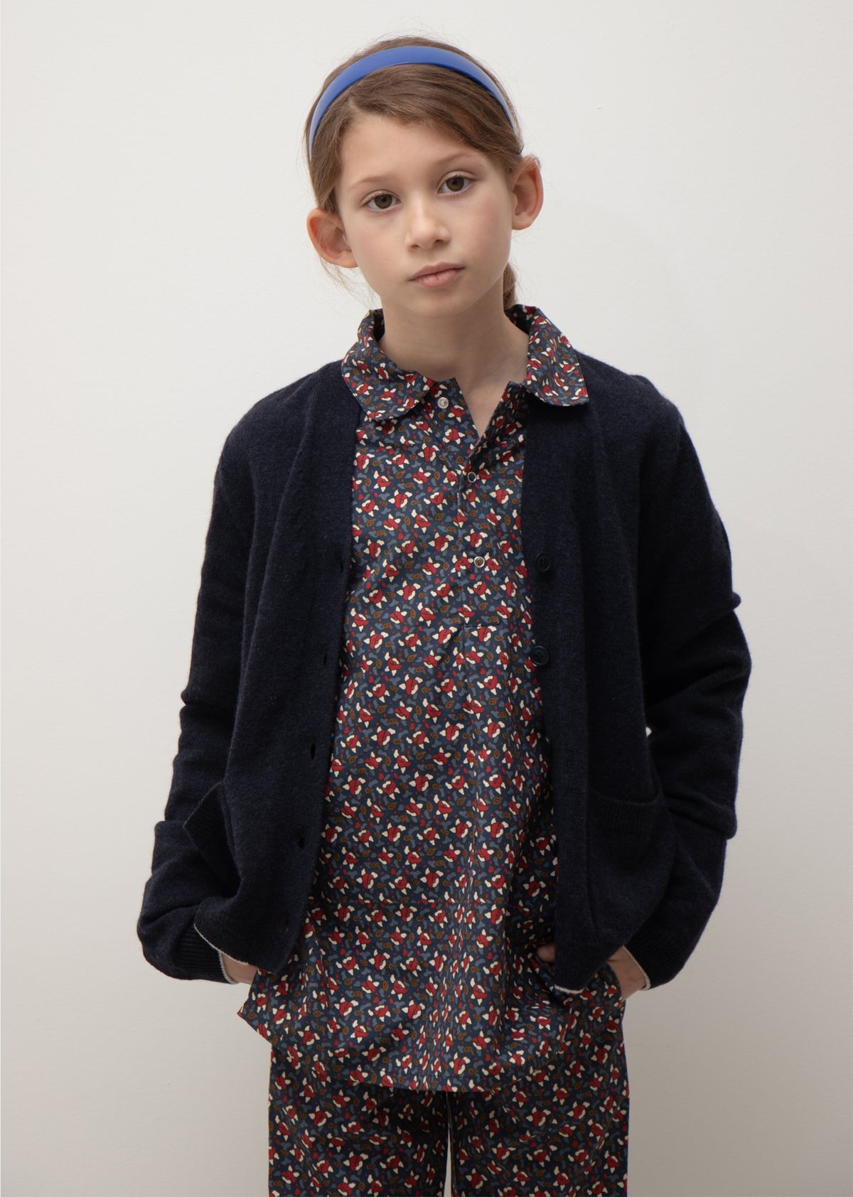 HOPE KIDS CARDIGAN - NAVY