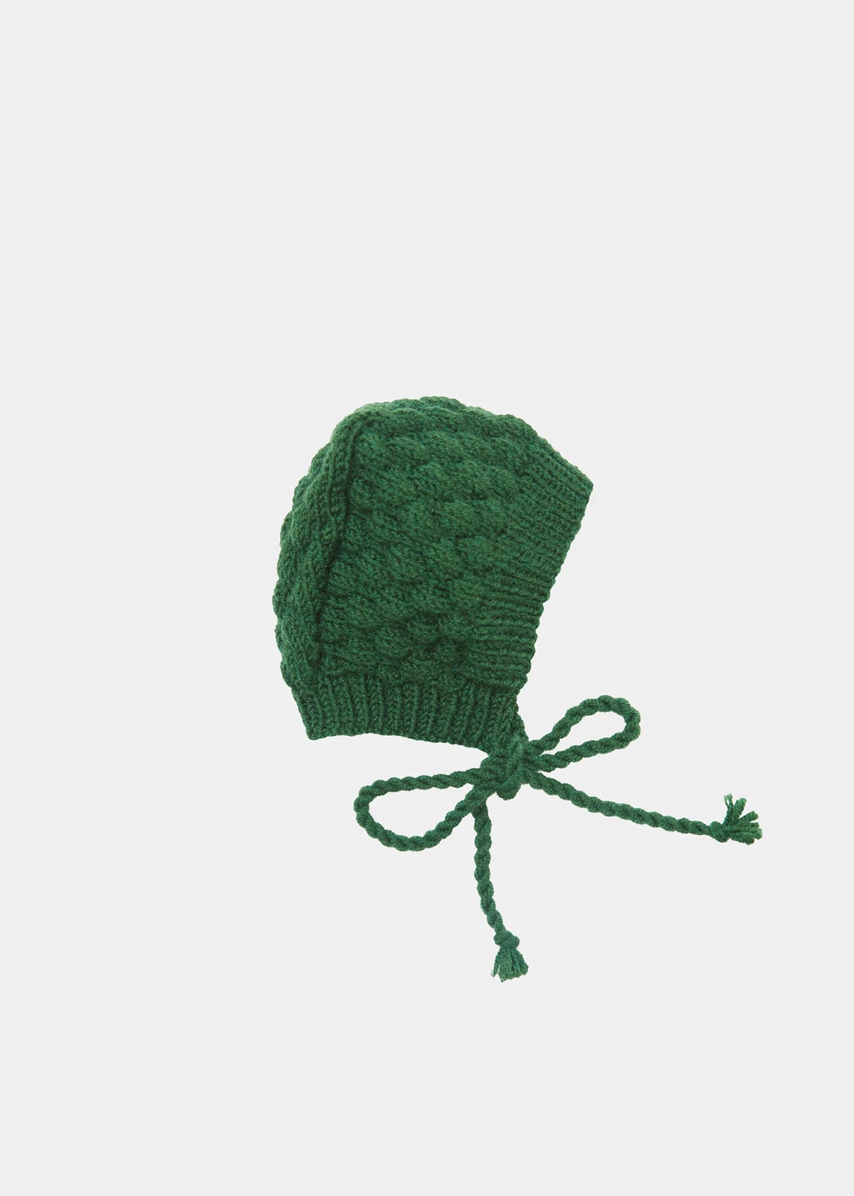 BUBBLE CHILD HAT - OLIVE GREEN