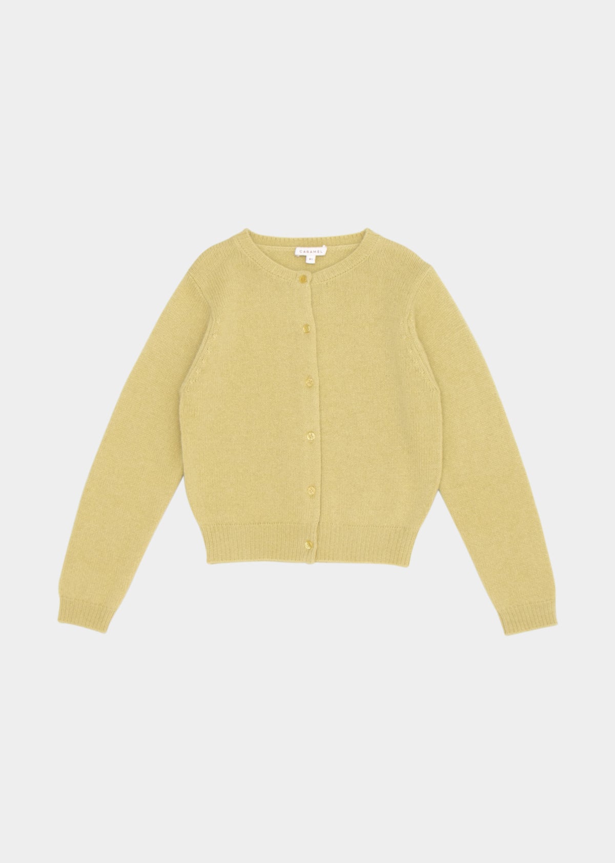 GADWELL KIDS CARDIGAN - GOLDEN GREEN