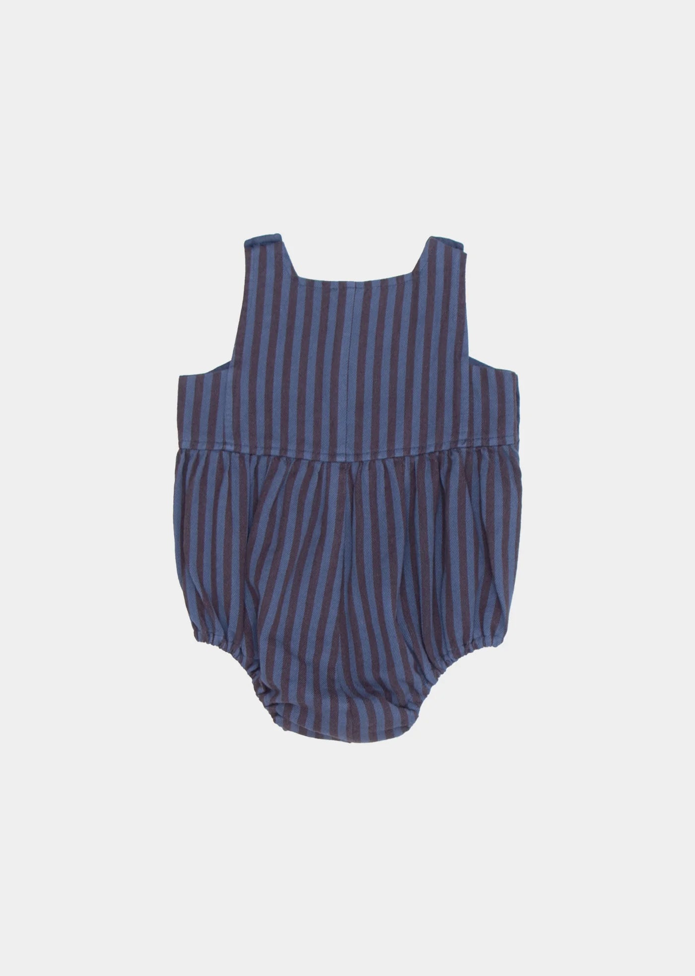 WINDSOR BABY ROMPER - STORM BLUE STRIPE