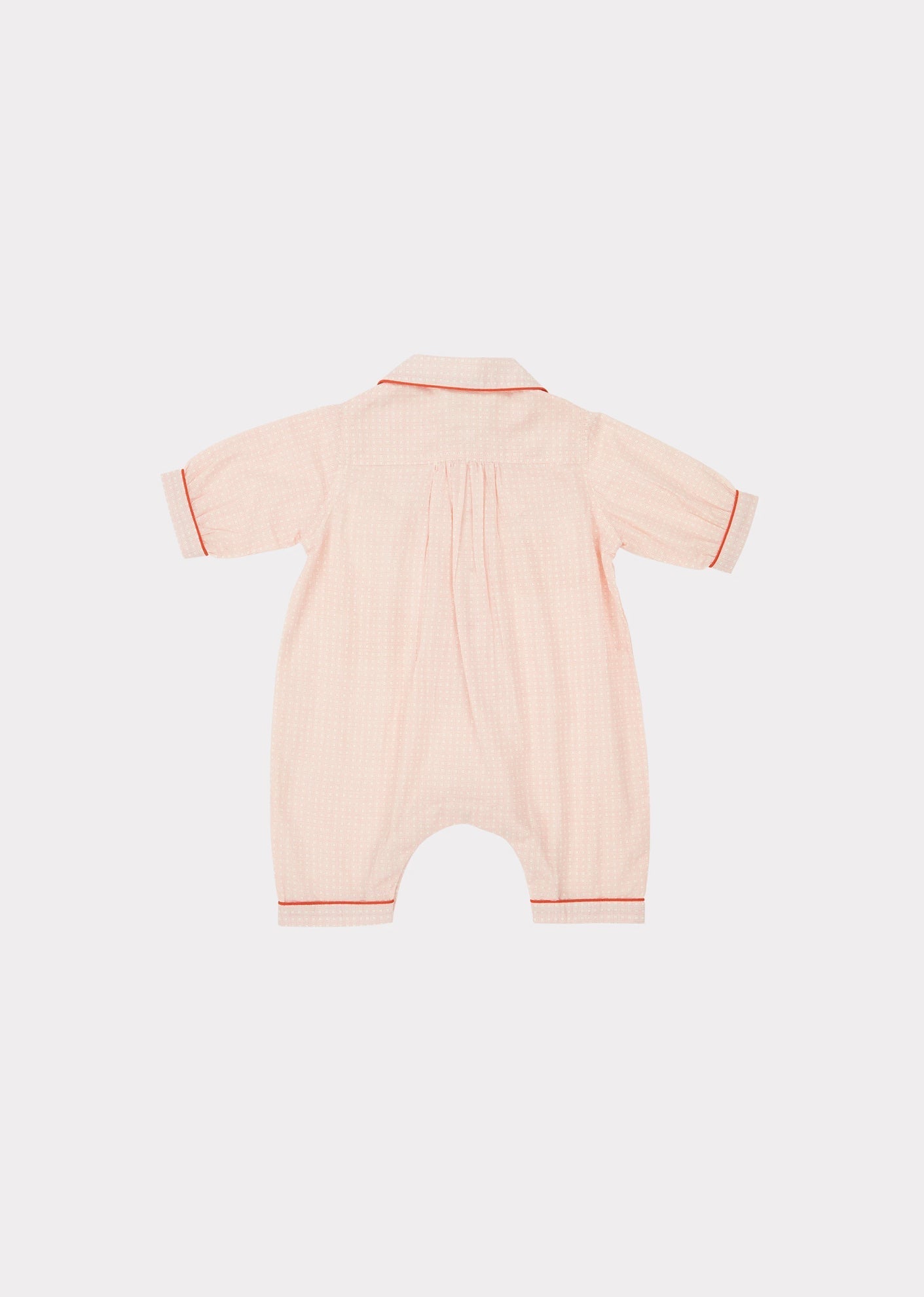 Baby Pyjamas, Pink Check