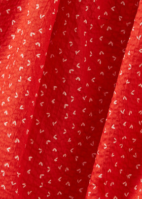 AGAVE DRESS - POPPY RED