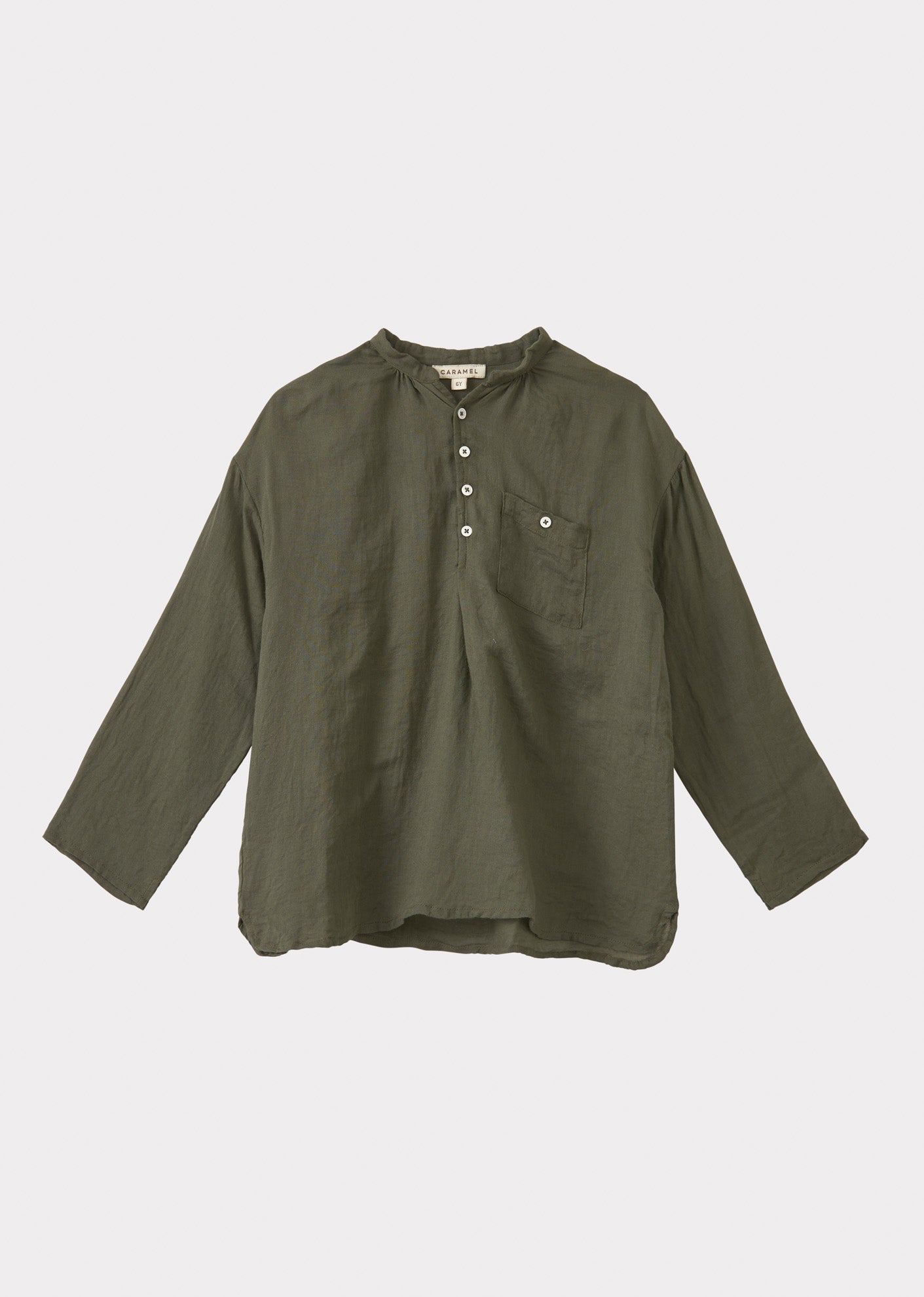 ADONIS SHIRT TEEN- GREY/GREEN