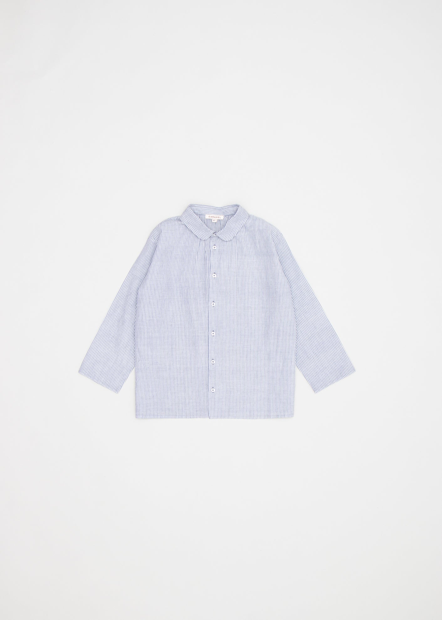 ALOE KIDS SHIRT - NAVY STRIPE 1