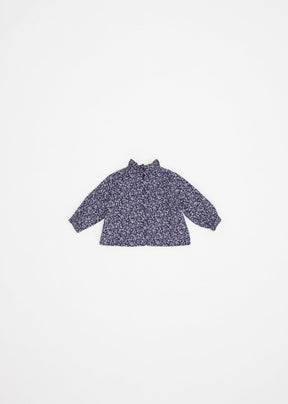 AMICIA BABY BLOUSE - NAVY FLORAL 2