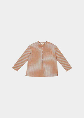 ADONIS SHIRT - BEIGE STRIPE