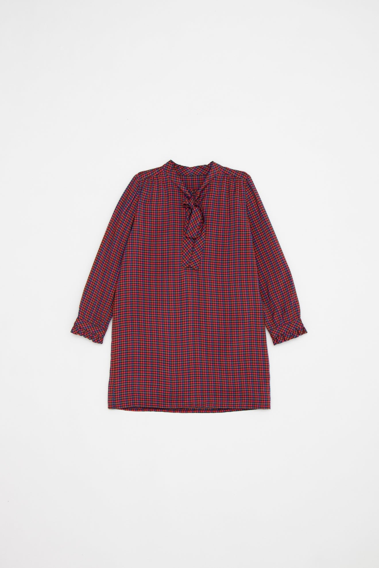 BELFORD GIRL DRESS - MULTICHECK 1