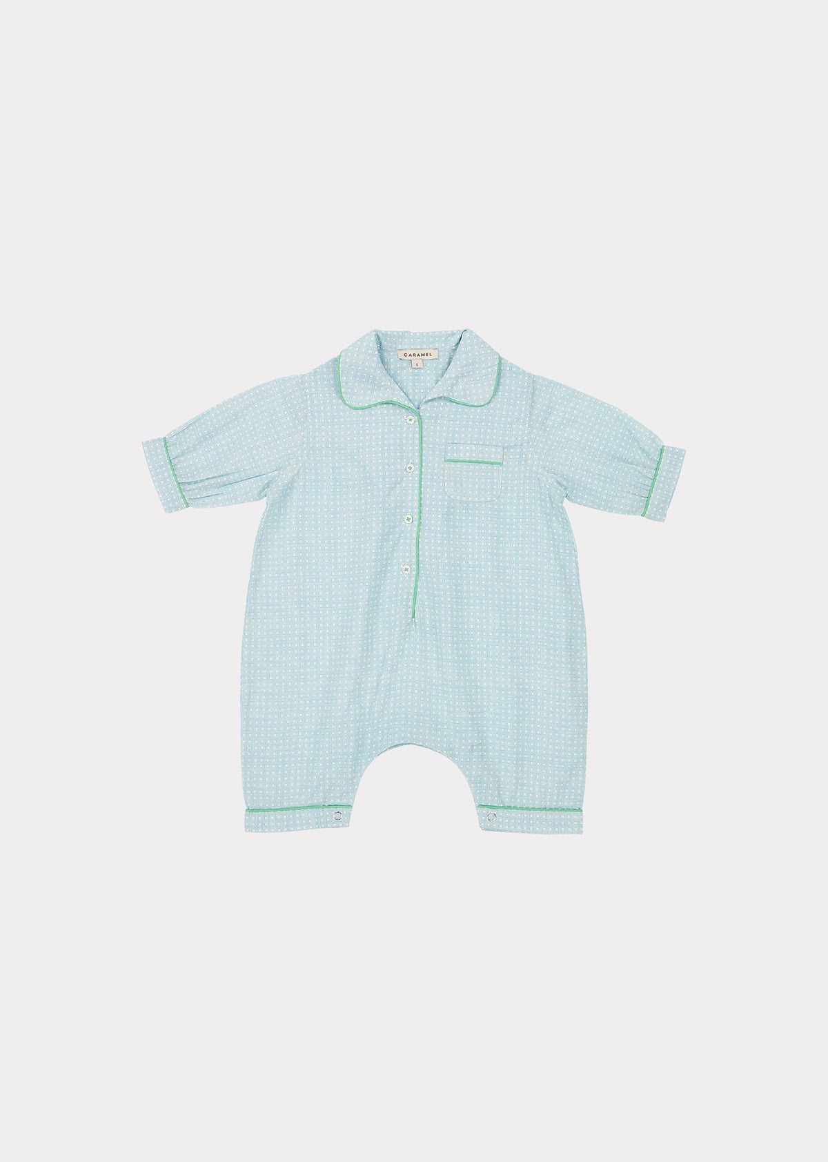 Baby Pyjamas, Blue Check