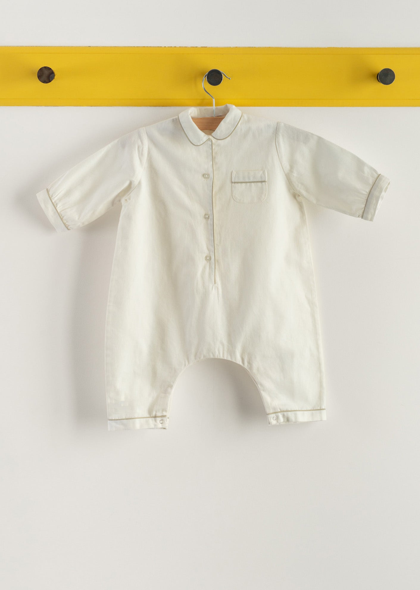 BABY PYJAMA H23 - BLANC DE MEUDON